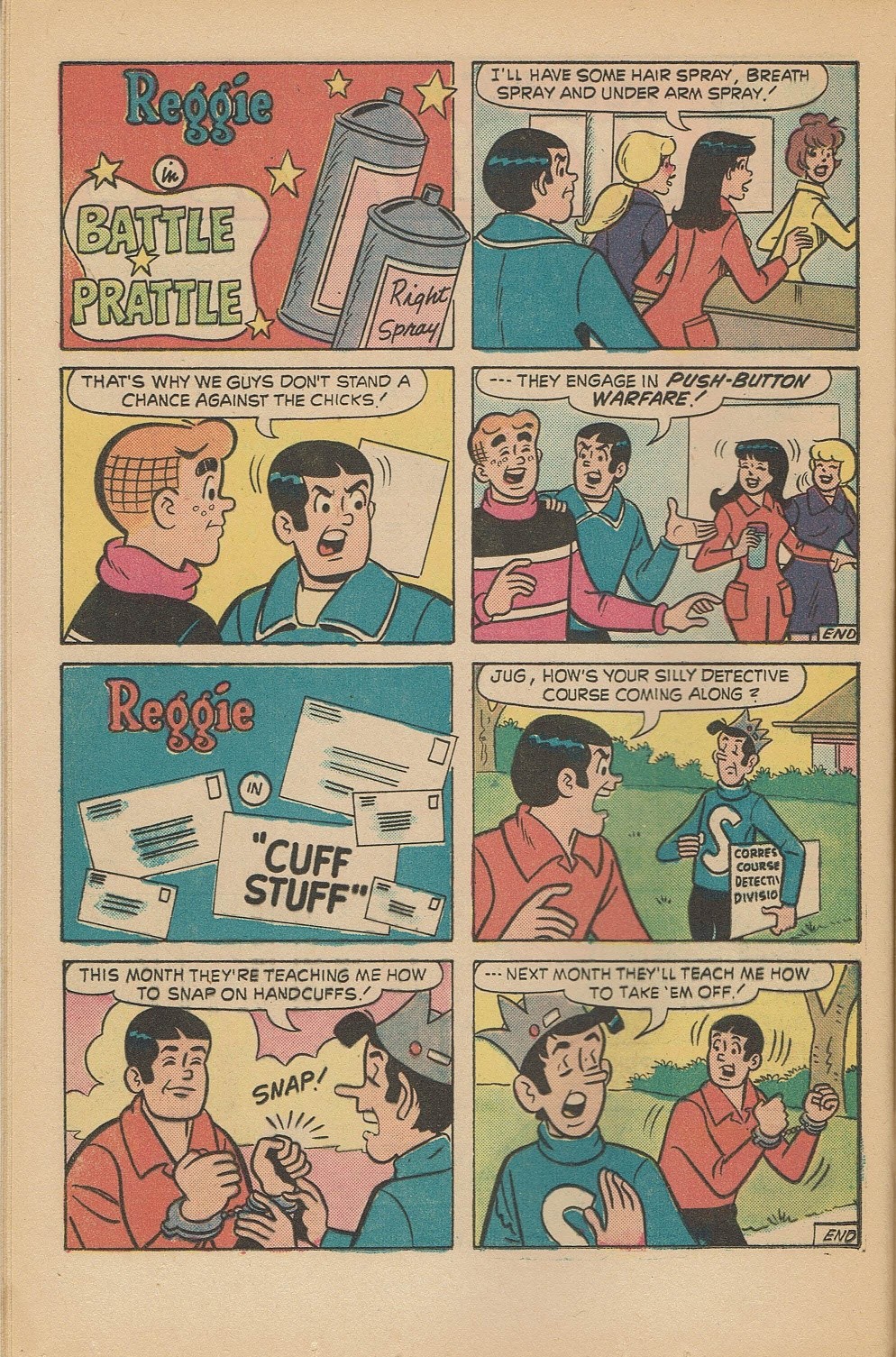 Read online Reggie's Wise Guy Jokes comic -  Issue #34 - 16