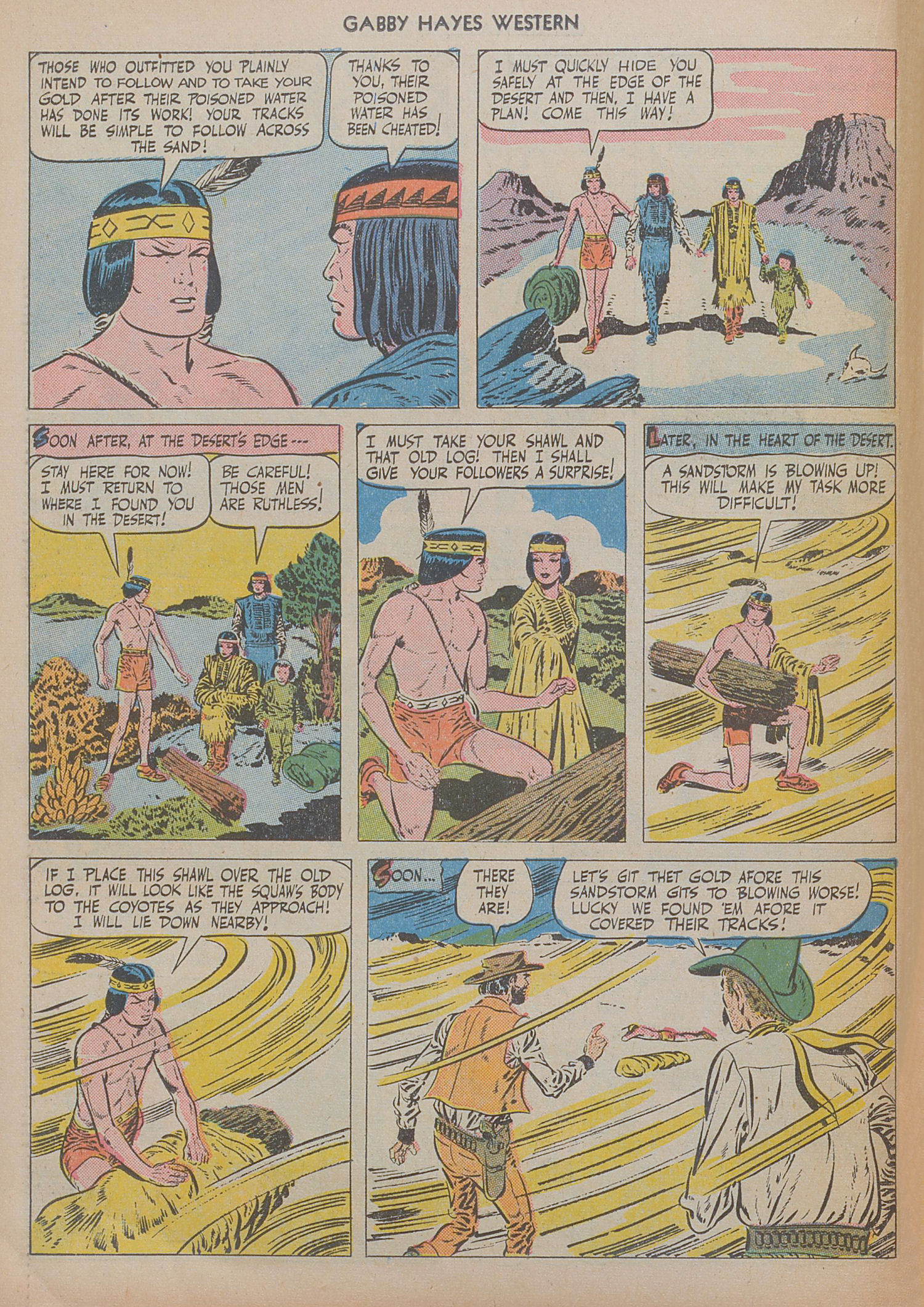 Read online Gabby Hayes Western comic -  Issue #20 - 38