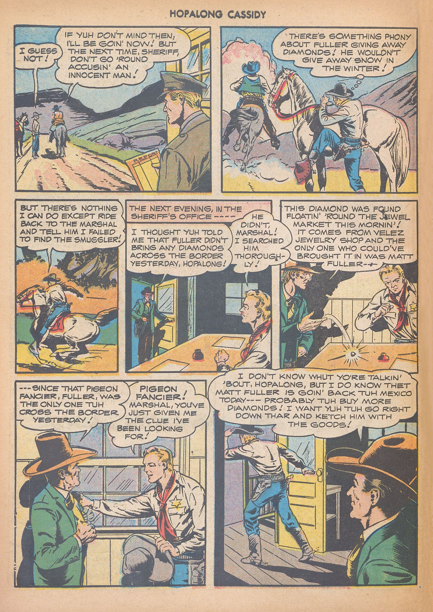 Read online Hopalong Cassidy comic -  Issue #17 - 46