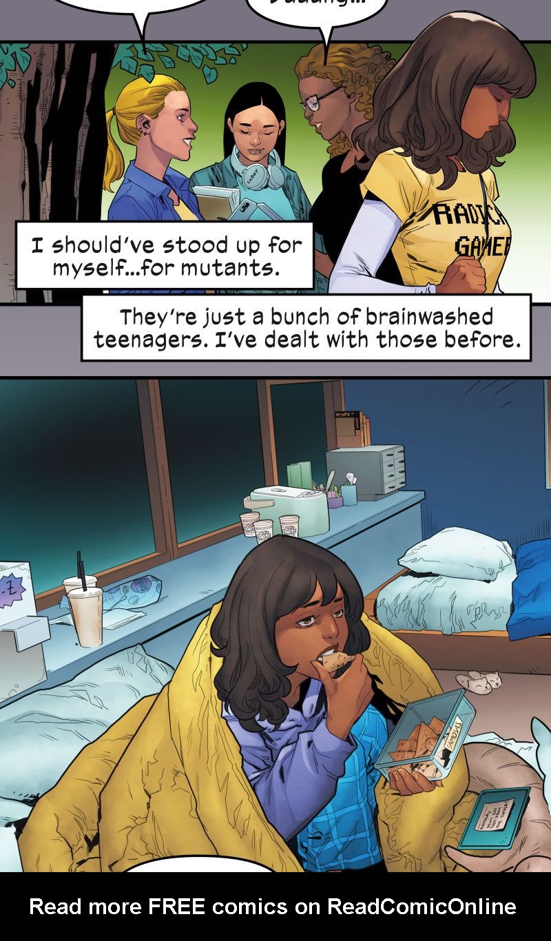 Read online Ms. Marvel: The New Mutant Infinity Comics comic -  Issue #1 - 121
