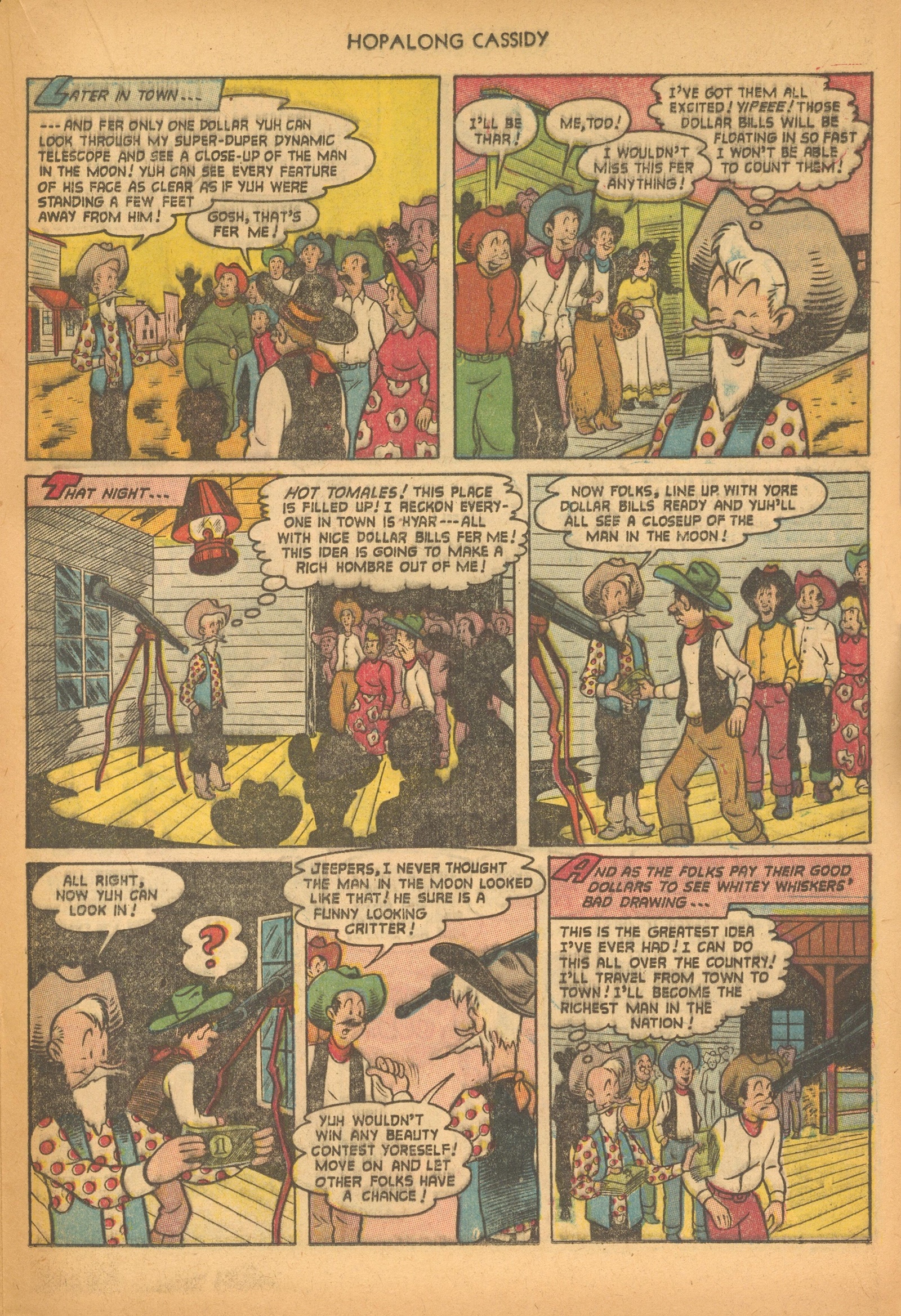 Read online Hopalong Cassidy comic -  Issue #81 - 21