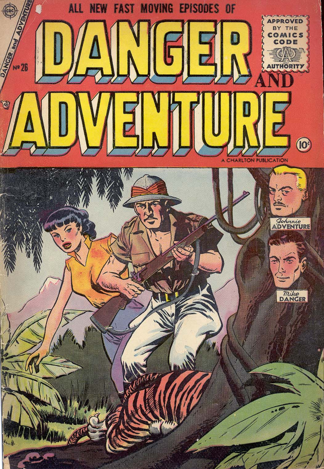 Read online Danger and Adventure comic -  Issue #26 - 1