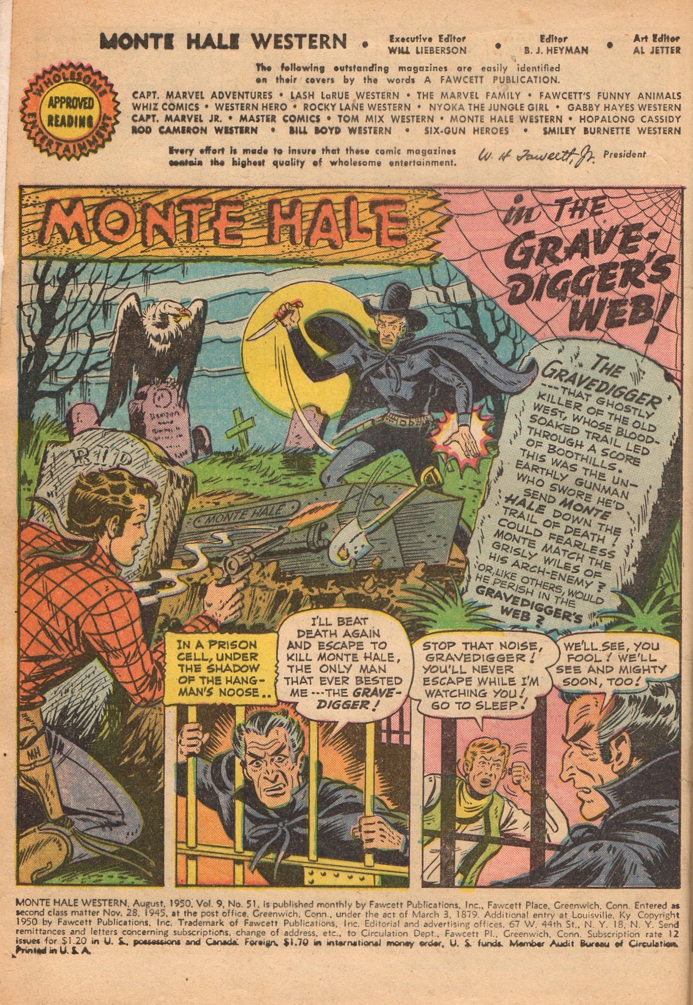 Read online Monte Hale Western comic -  Issue #51 - 4