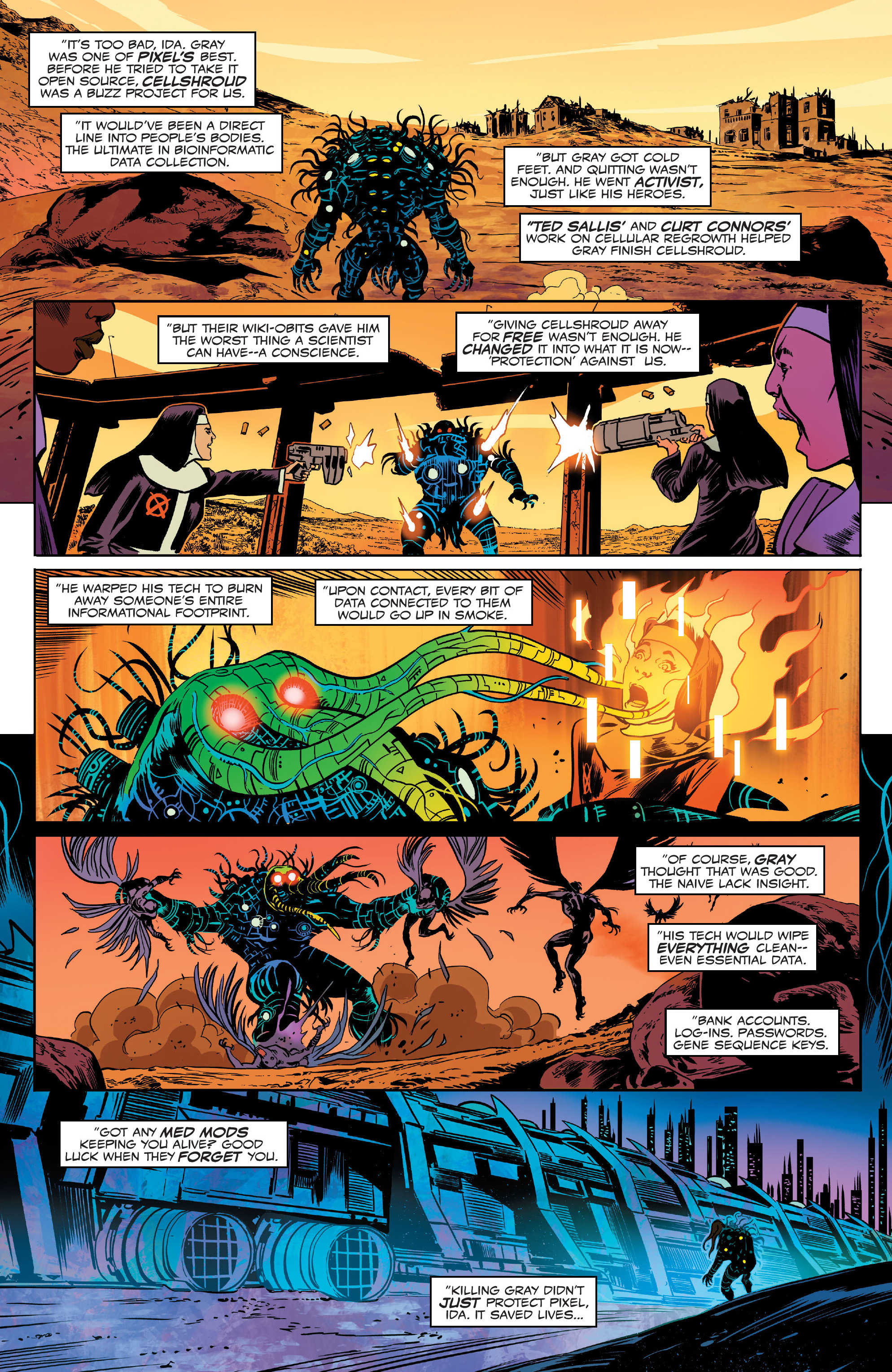 Read online Miguel O’Hara – Spider-Man 2099 comic -  Issue #5 - 7