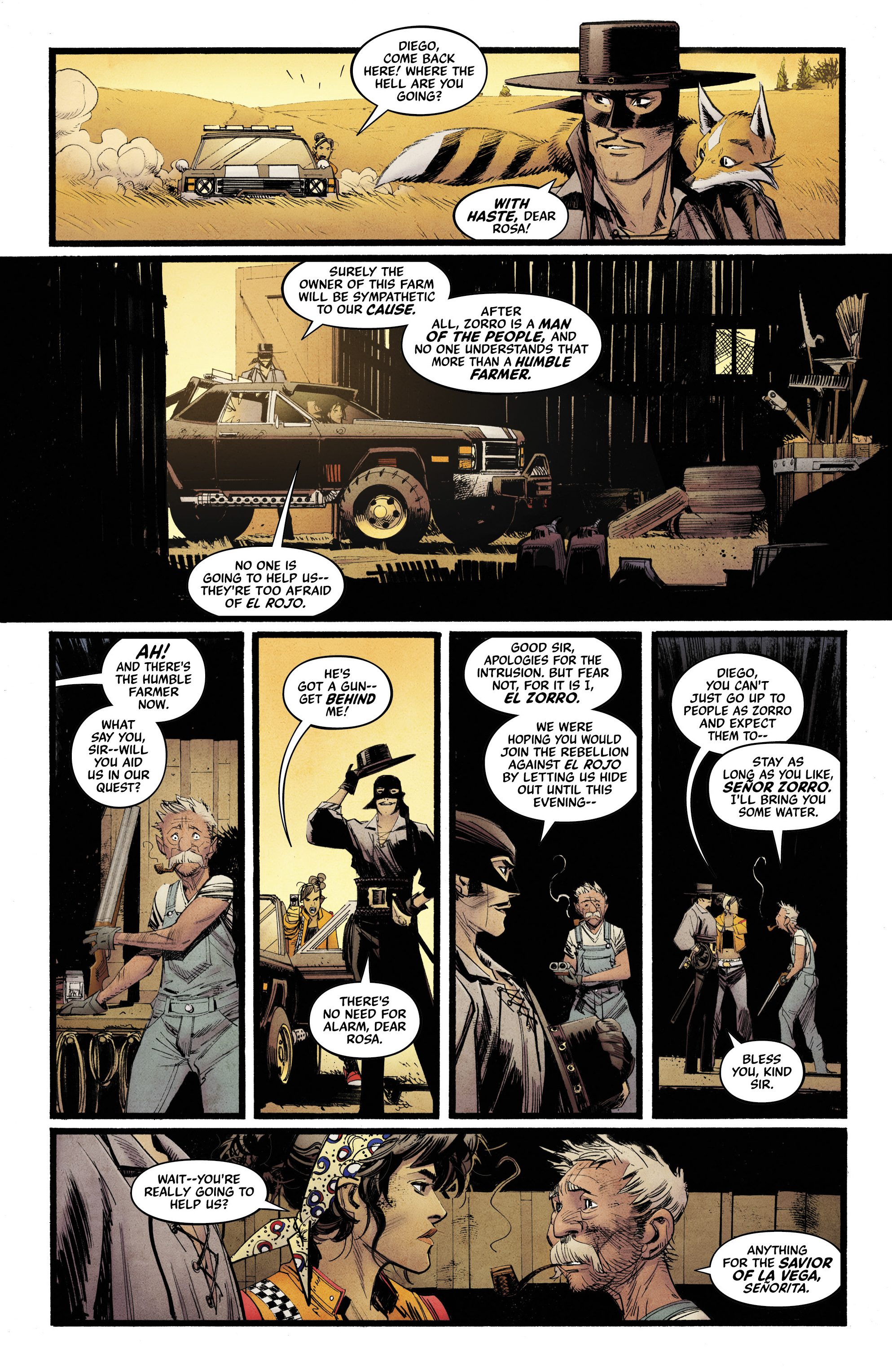 Read online Zorro: Man of the Dead comic -  Issue #2 - 12