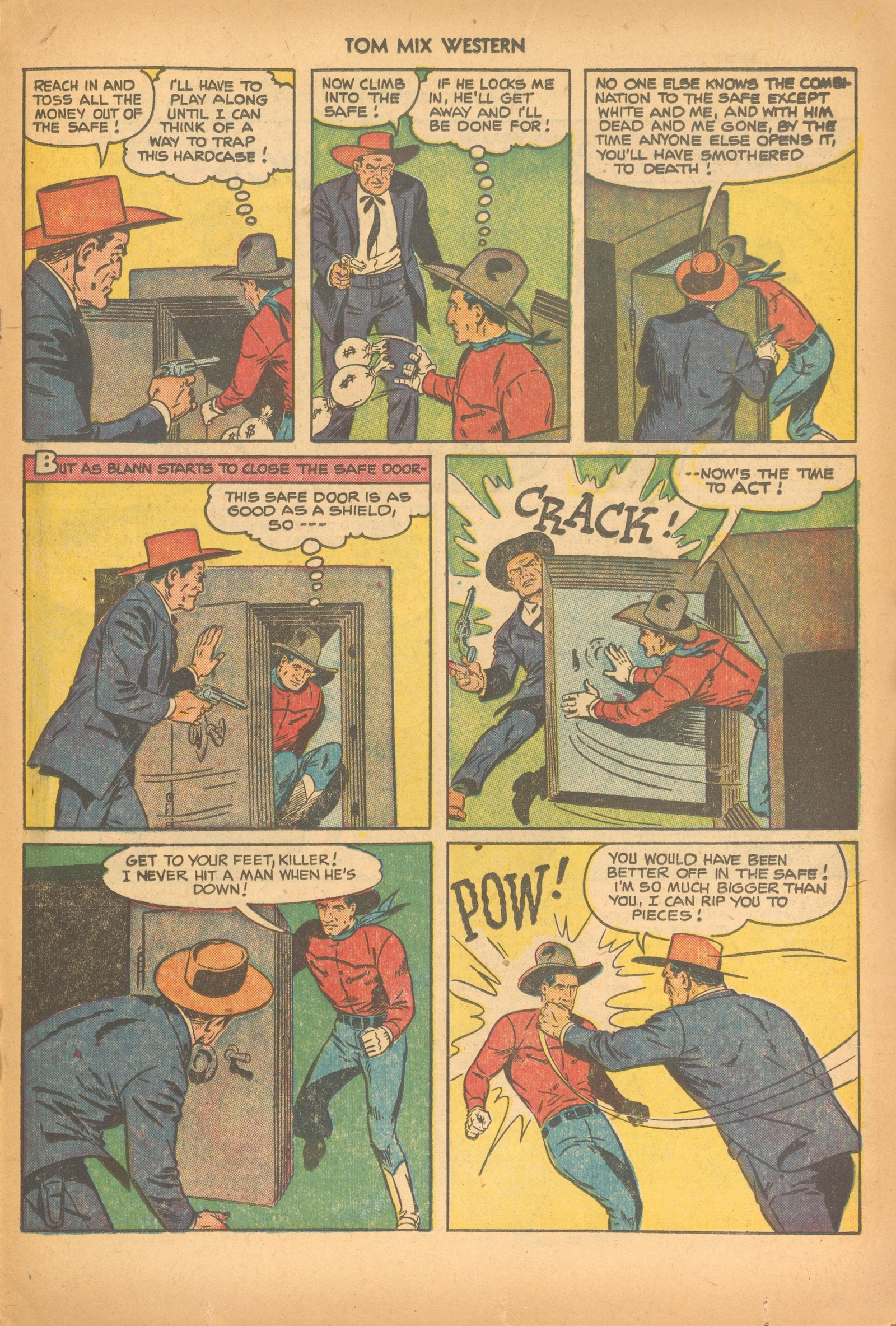 Read online Tom Mix Western (1948) comic -  Issue #49 - 19