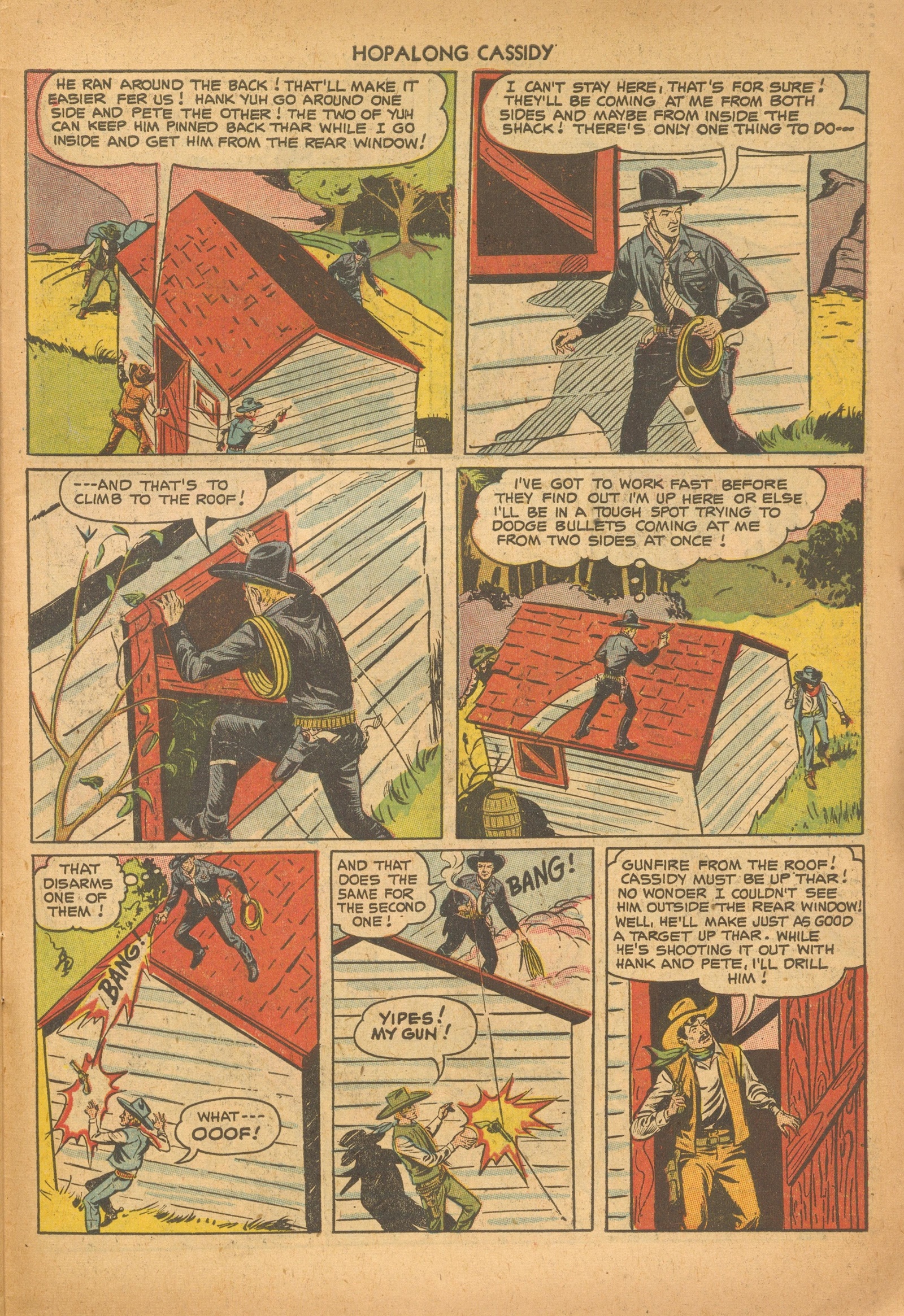 Read online Hopalong Cassidy comic -  Issue #83 - 31