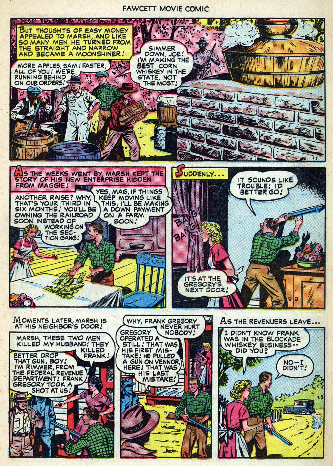 Read online Fawcett Movie Comic comic -  Issue #19 - 11