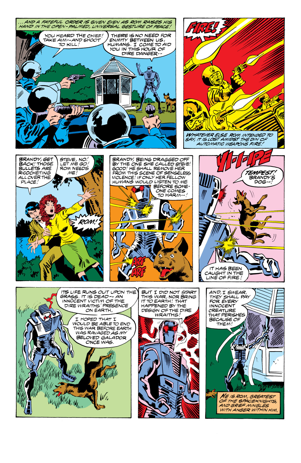 Read online Rom: The Original Marvel Years Omnibus comic -  Issue # TPB (Part 1) - 47