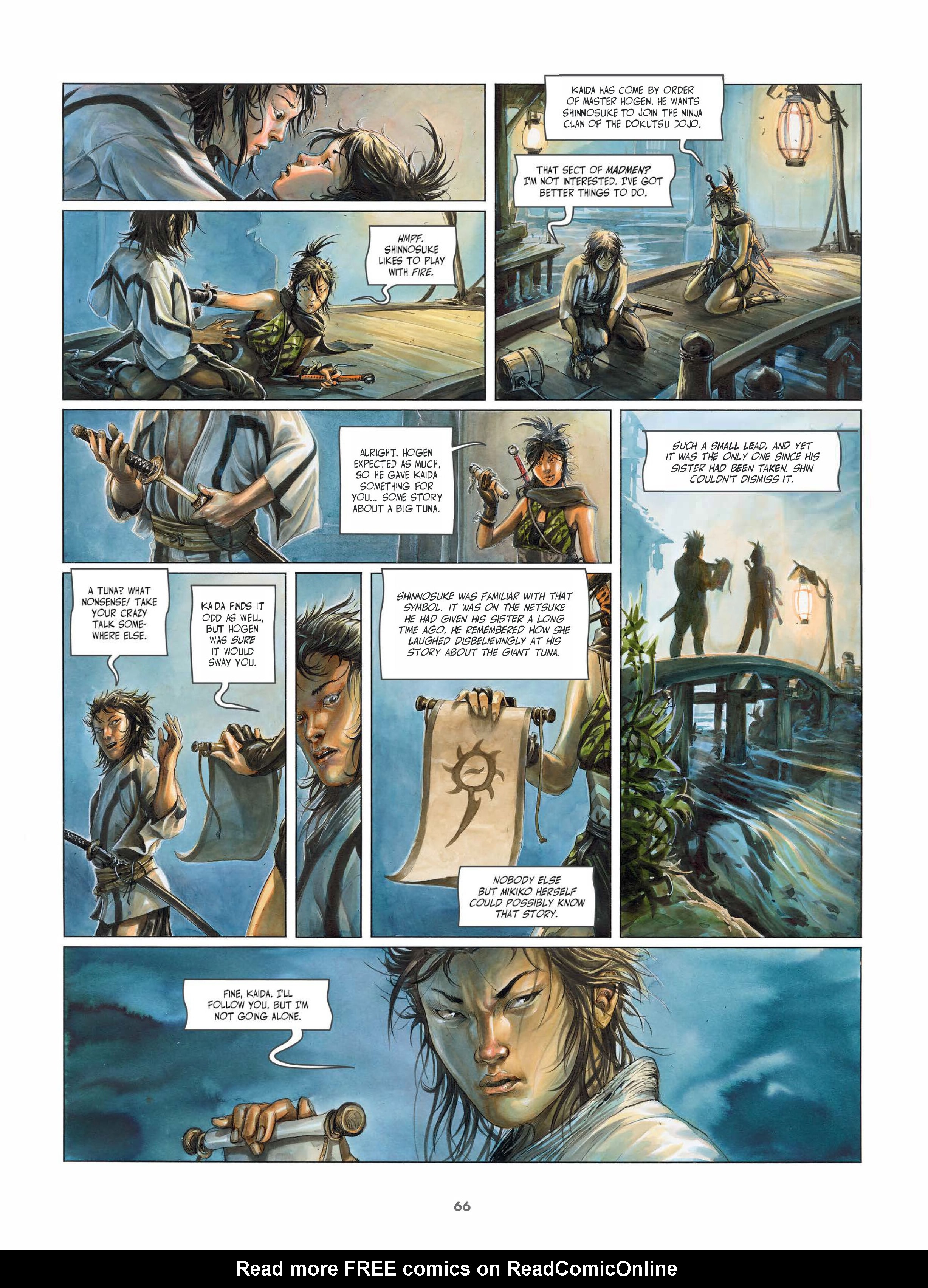 Read online Legends of the Pierced Veil: The Mask of Fudo comic -  Issue # TPB (Part 1) - 65