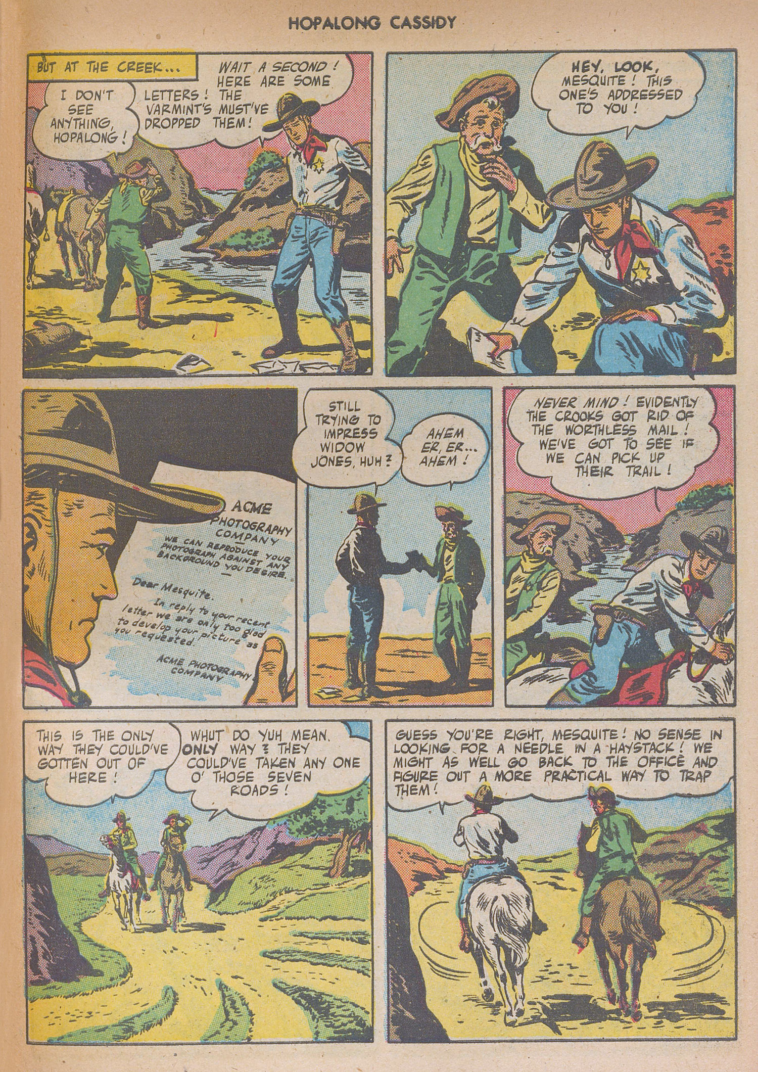 Read online Hopalong Cassidy comic -  Issue #6 - 43