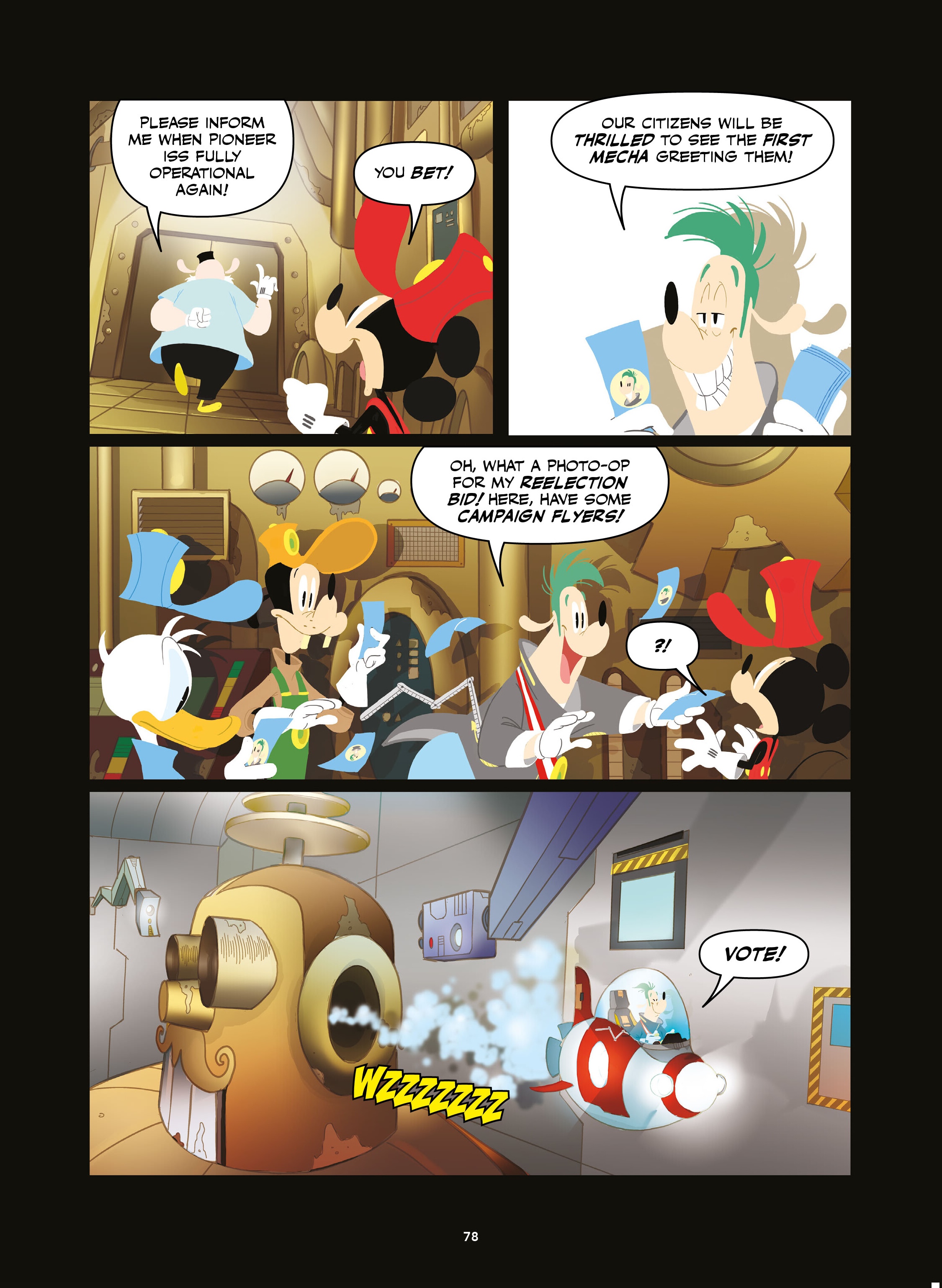 Read online Disney Once Upon a Mouse… In the Future comic -  Issue # TPB (Part 1) - 79