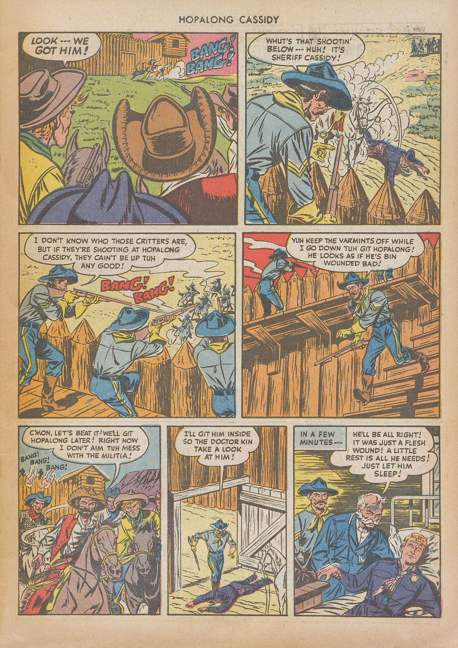 Read online Hopalong Cassidy comic -  Issue #34 - 7