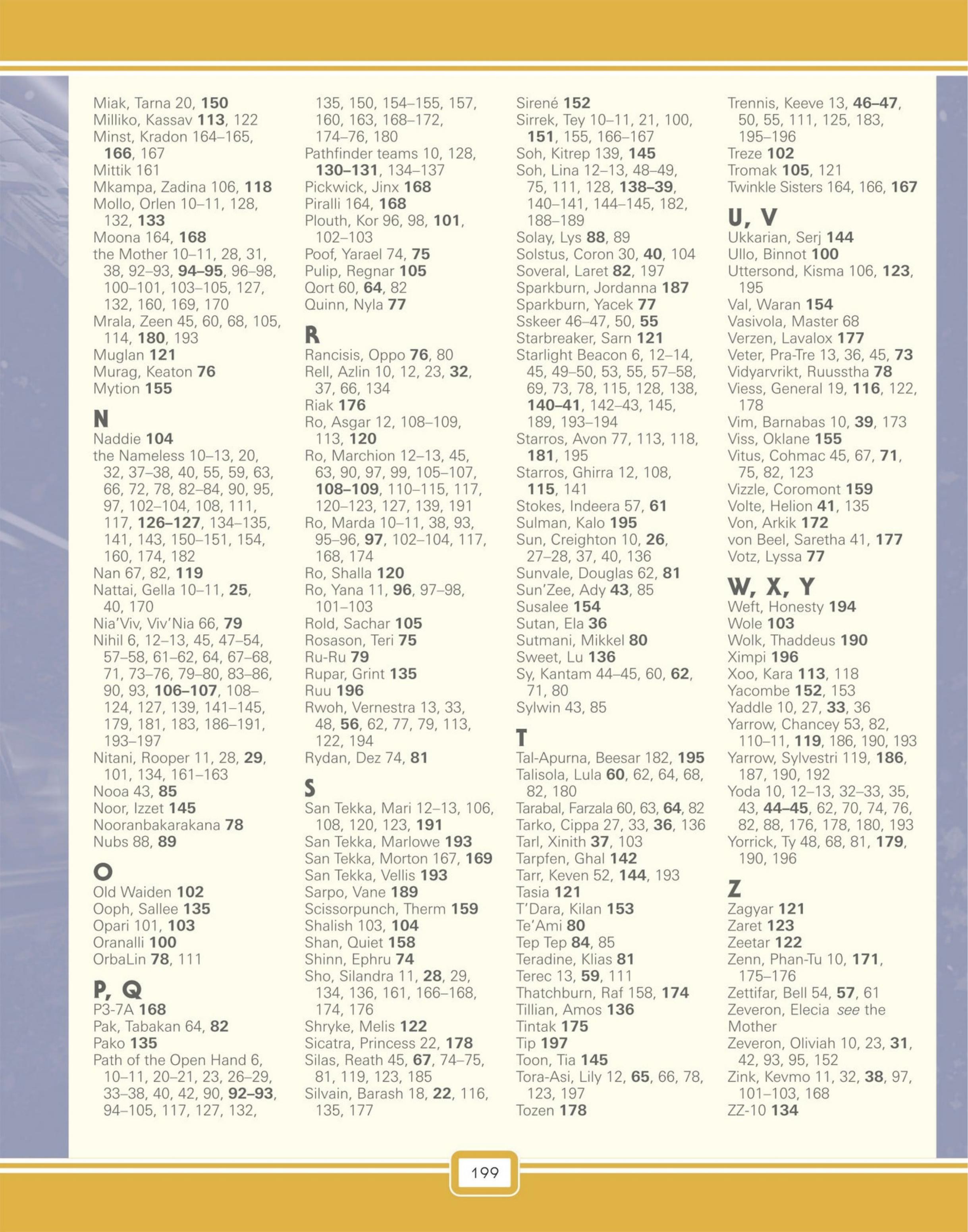 Read online Star Wars: The High Republic Character Encyclopedia comic -  Issue # TPB (Part 2) - 102