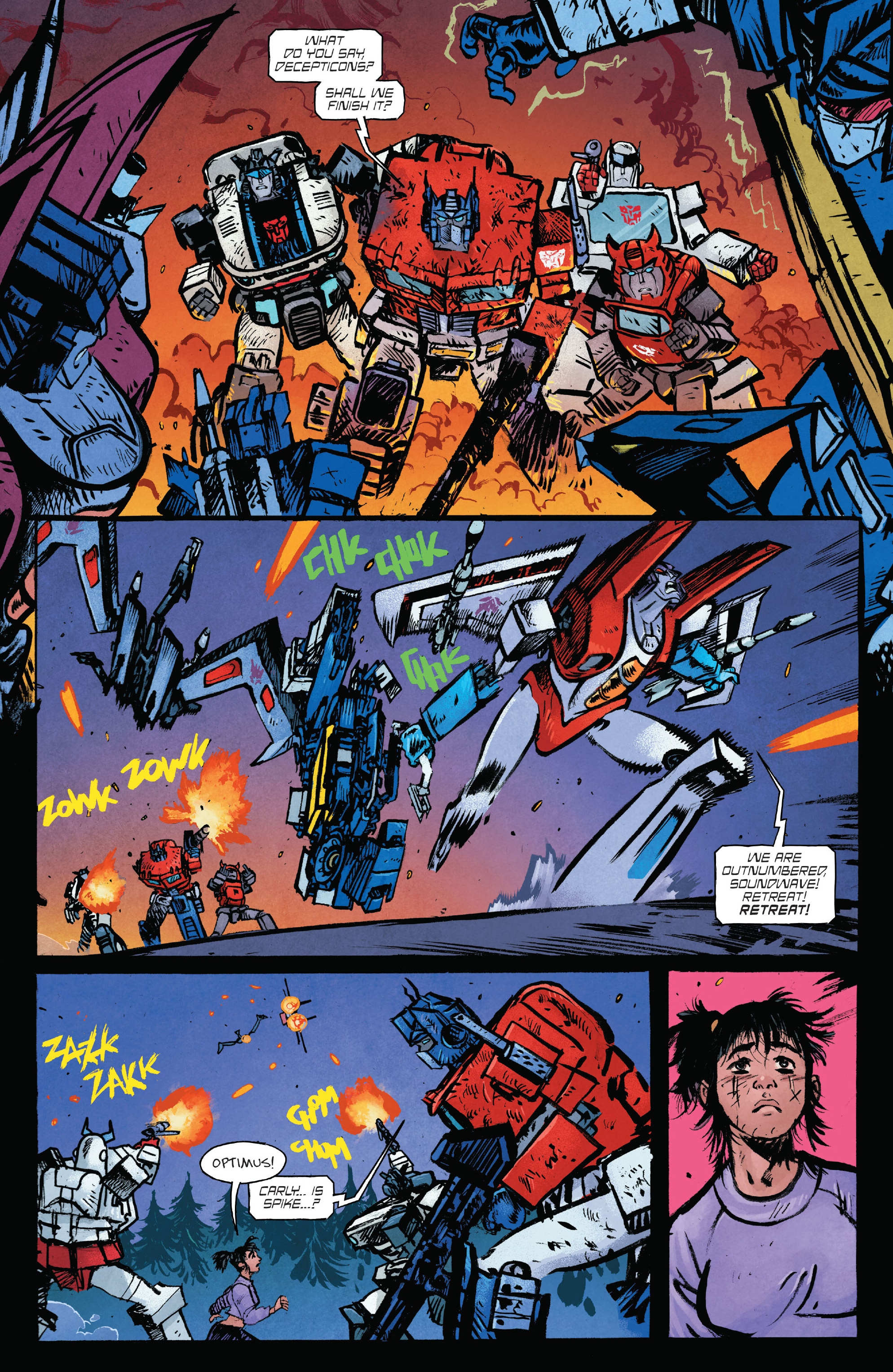 Read online Transformers (2023) comic -  Issue #4 - 12