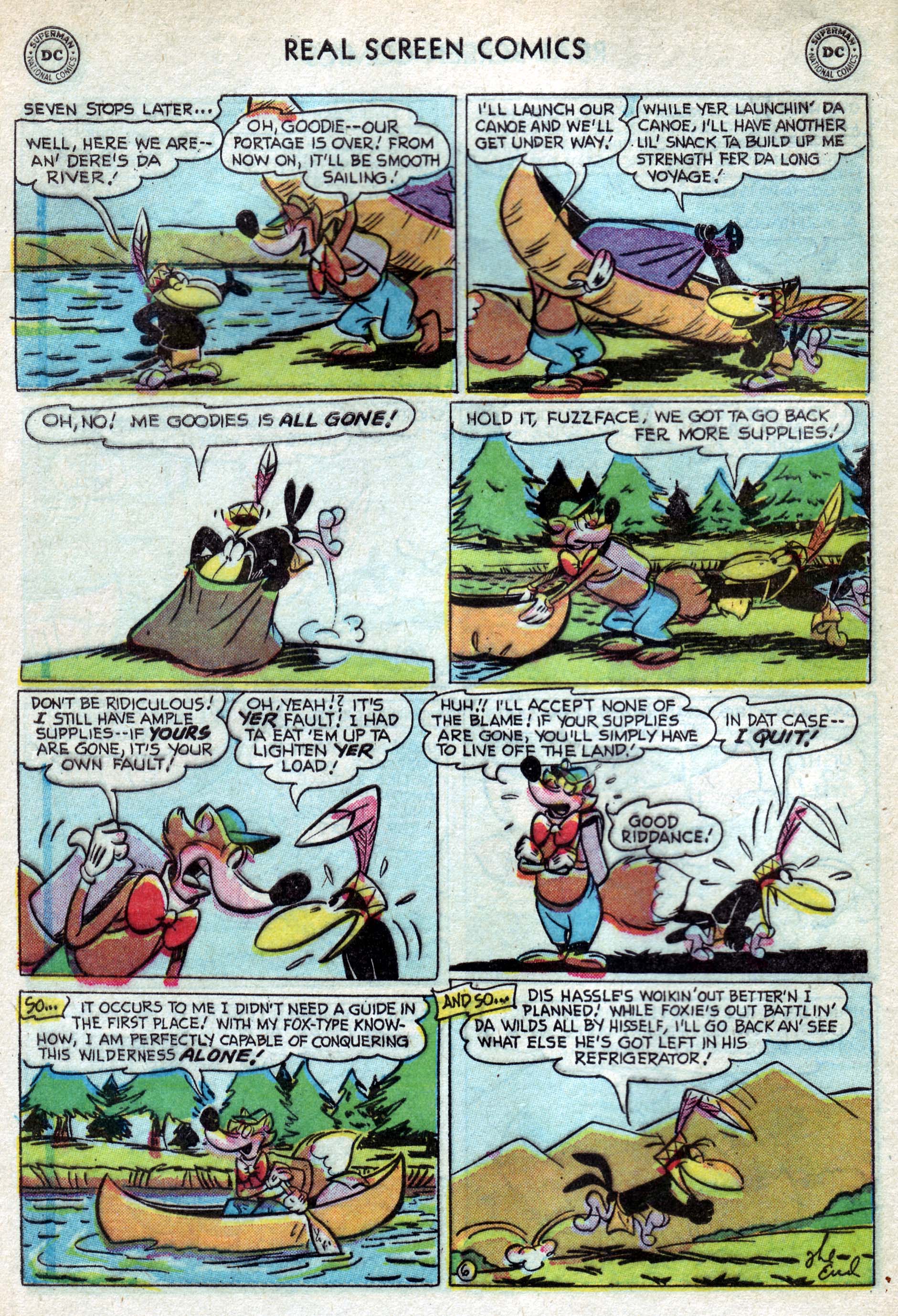 Read online Real Screen Comics comic -  Issue #116 - 32