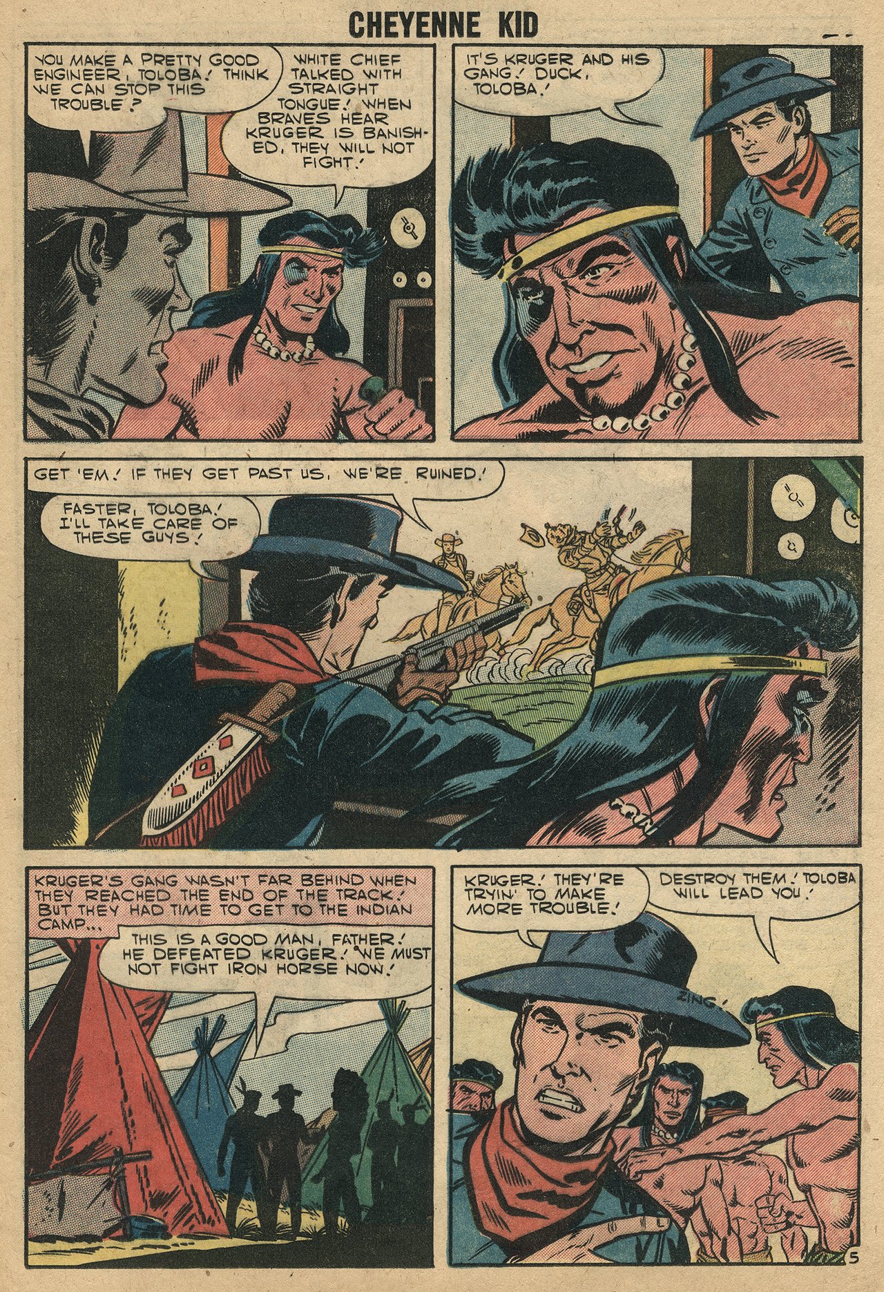 Read online Cheyenne Kid comic -  Issue #9 - 25