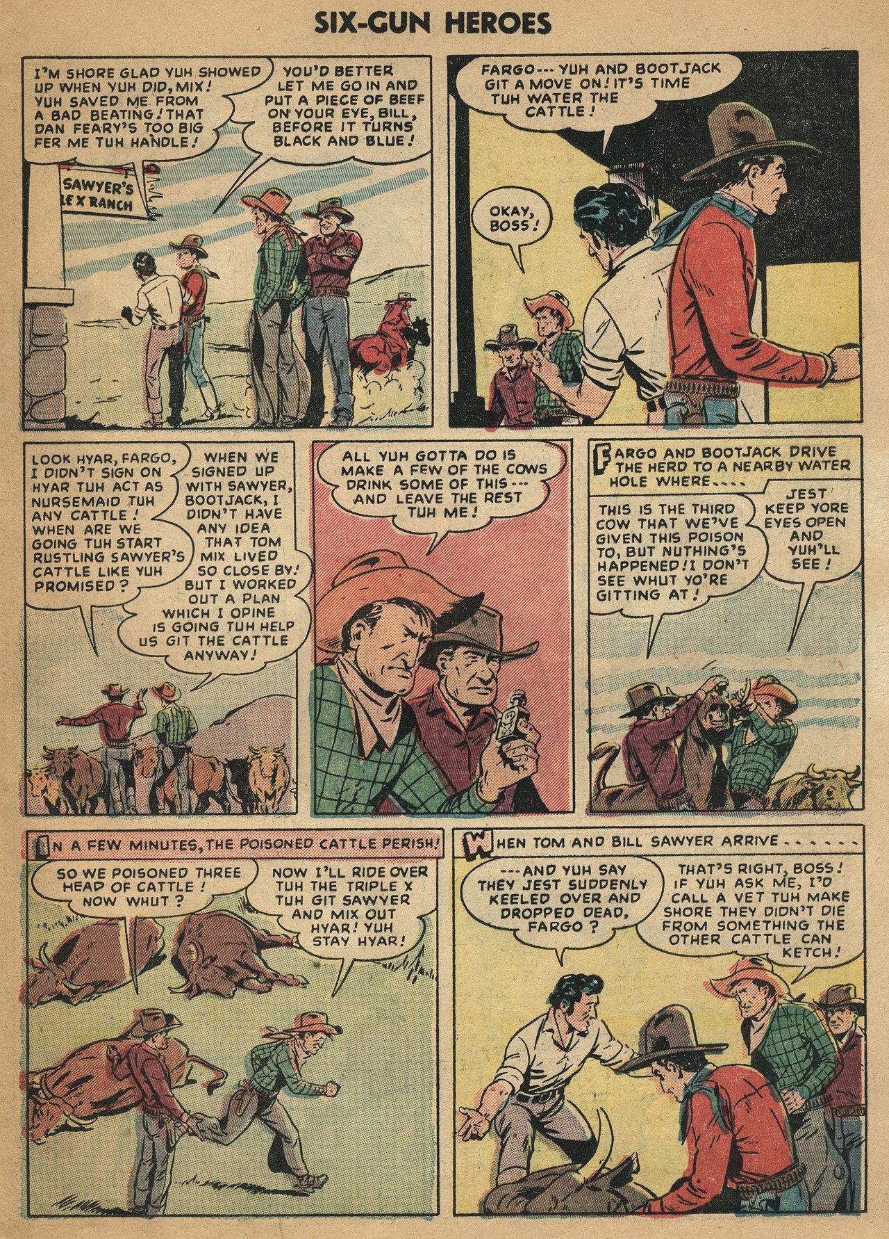 Read online Six-Gun Heroes comic -  Issue #29 - 25
