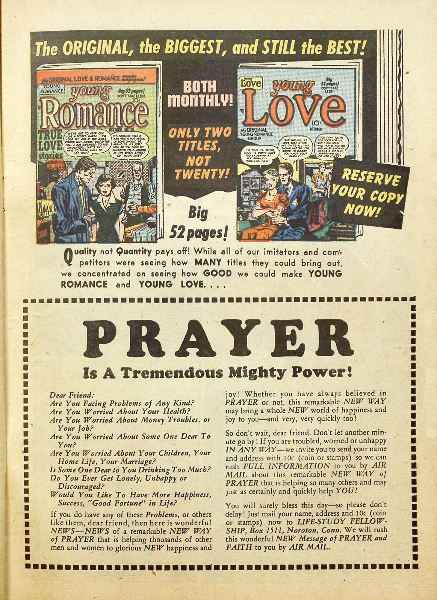 Read online Young Love (1949) comic -  Issue #14 - 21