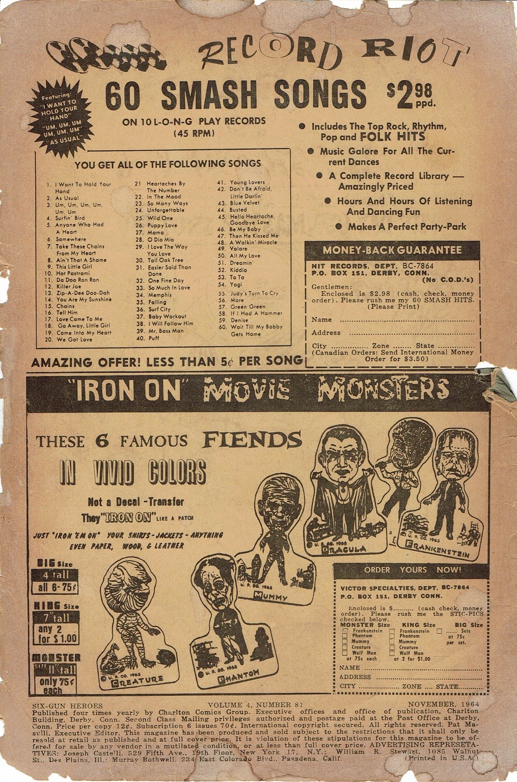 Read online Six-Gun Heroes comic -  Issue #81 - 2