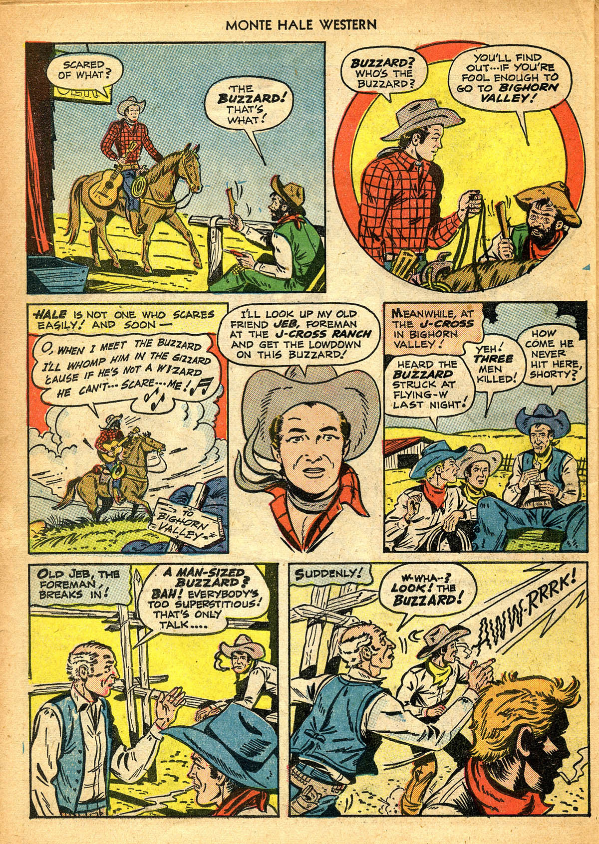Read online Monte Hale Western comic -  Issue #44 - 43