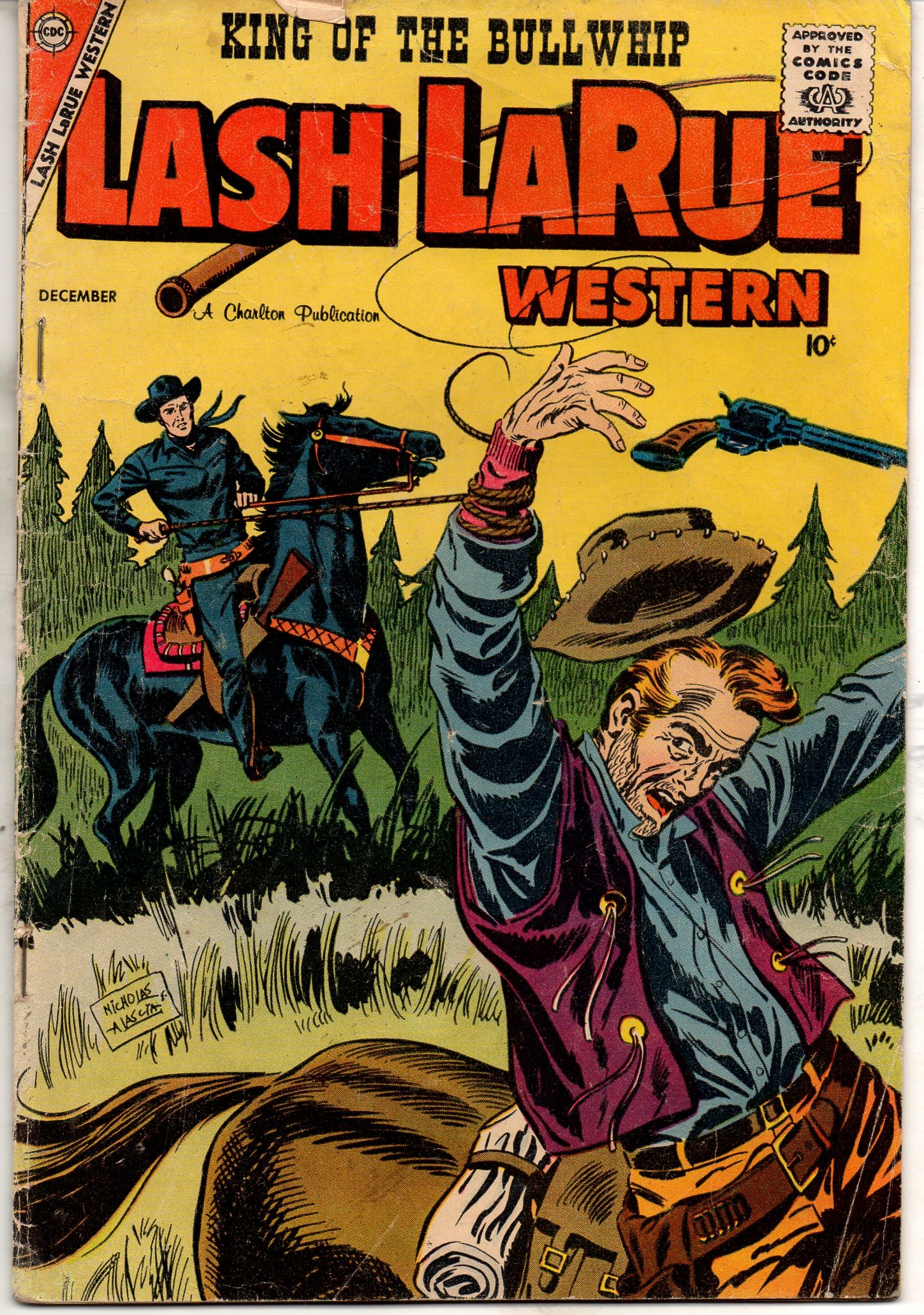 Read online Lash Larue Western (1949) comic -  Issue #70 - 1