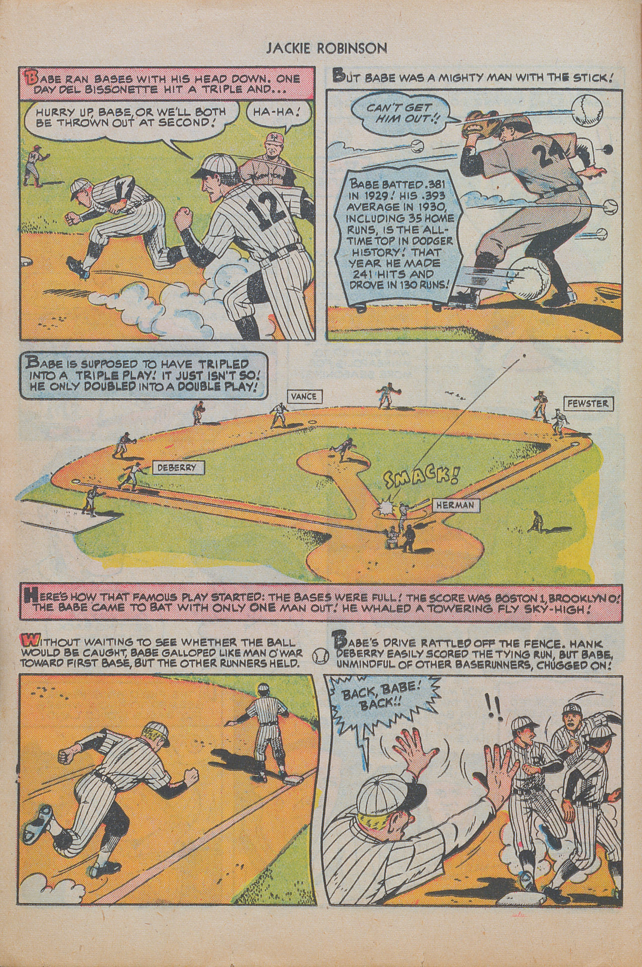 Read online Jackie Robinson comic -  Issue #5 - 16