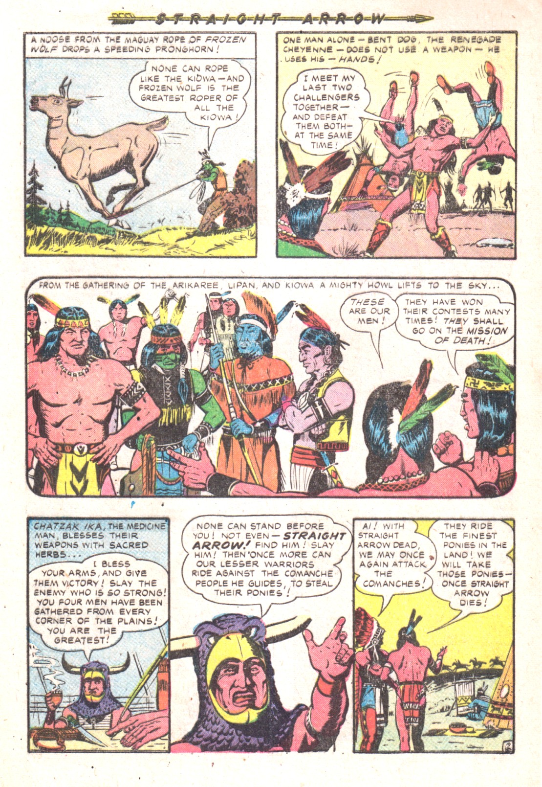 Read online Straight Arrow comic -  Issue #27 - 13