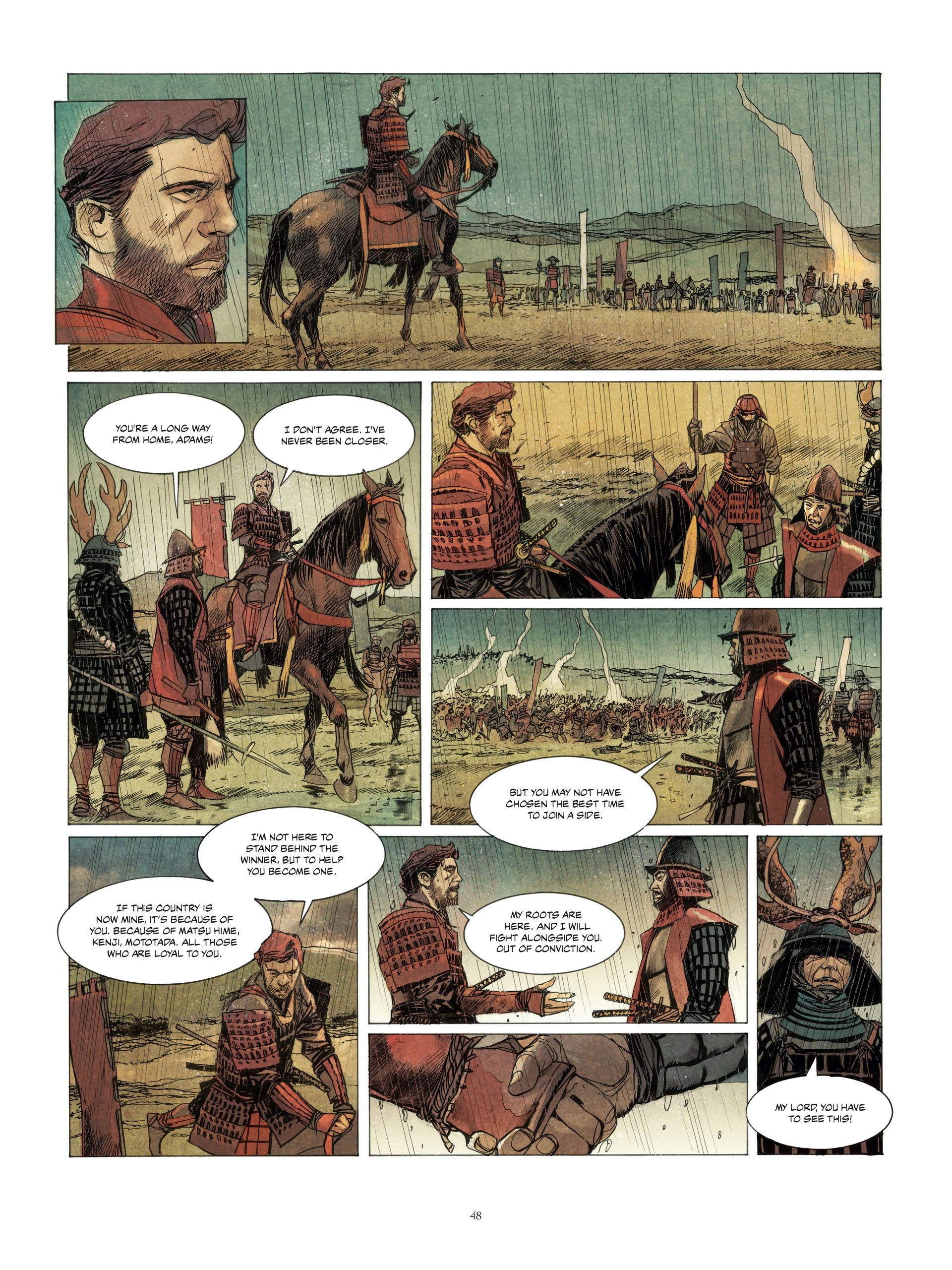 Read online William Adams, Samuraj comic -  Issue #2 - 48
