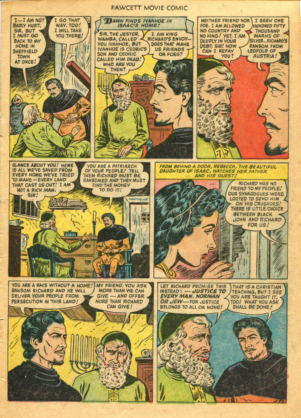 Read online Fawcett Movie Comic comic -  Issue #20 - 10