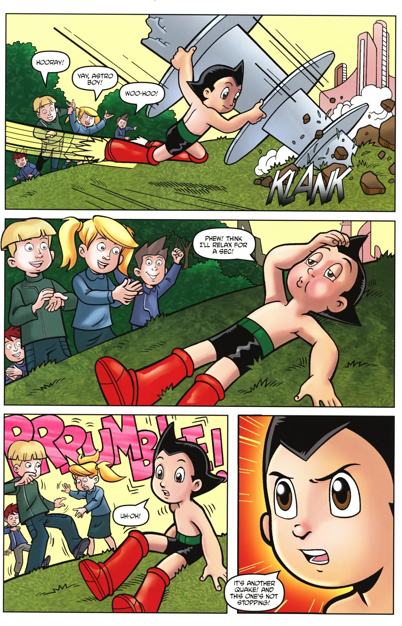 Read online Astro Boy: The Movie: Official Movie Prequel comic -  Issue #1 - 14