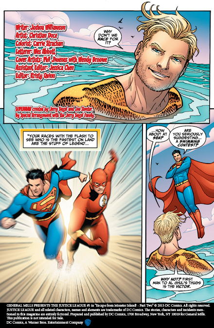 Read online General Mills Presents: Justice League (2011) comic -  Issue #5 - 28