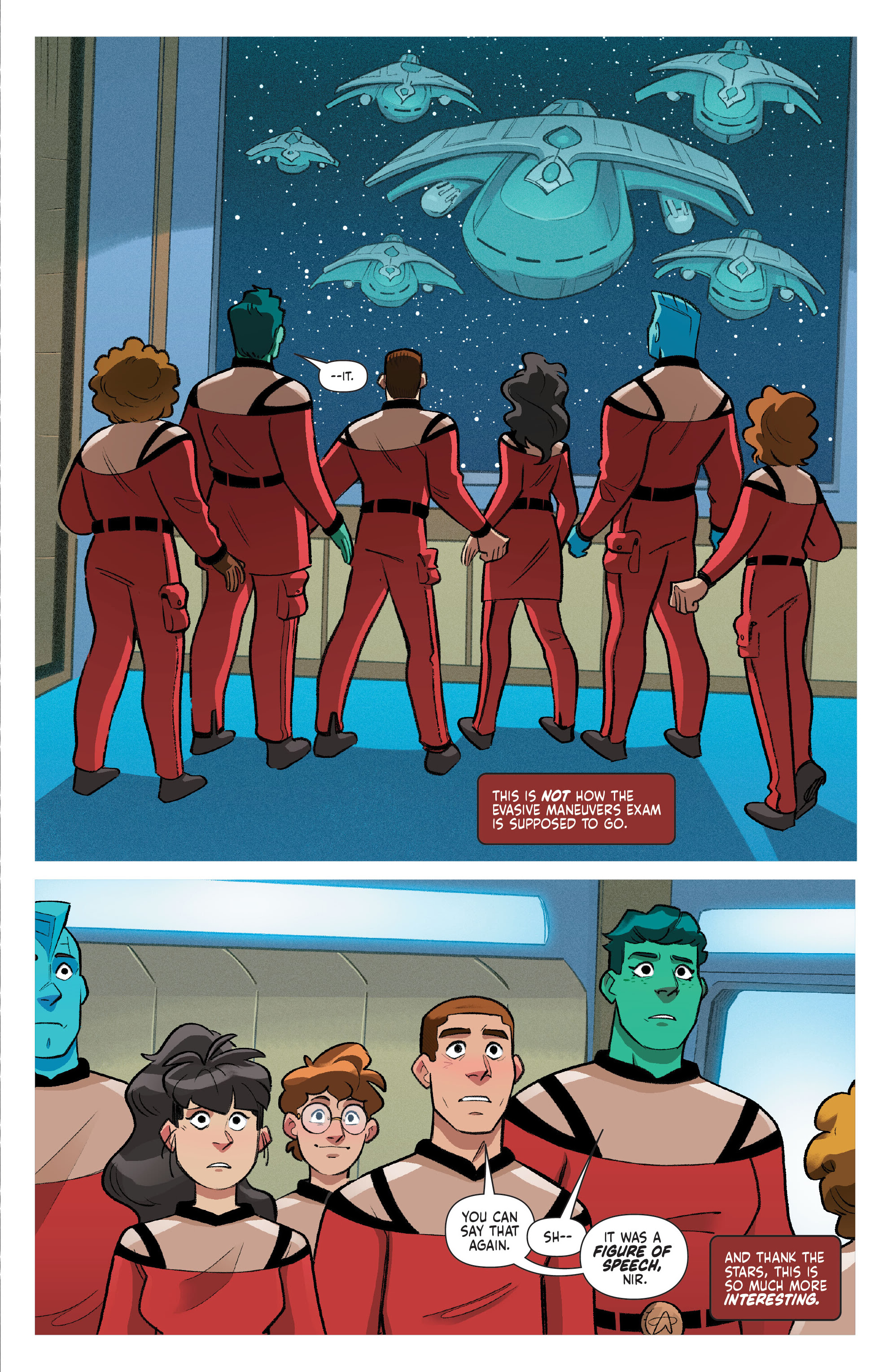 Read online Star Trek: Picard's Academy comic -  Issue #5 - 3
