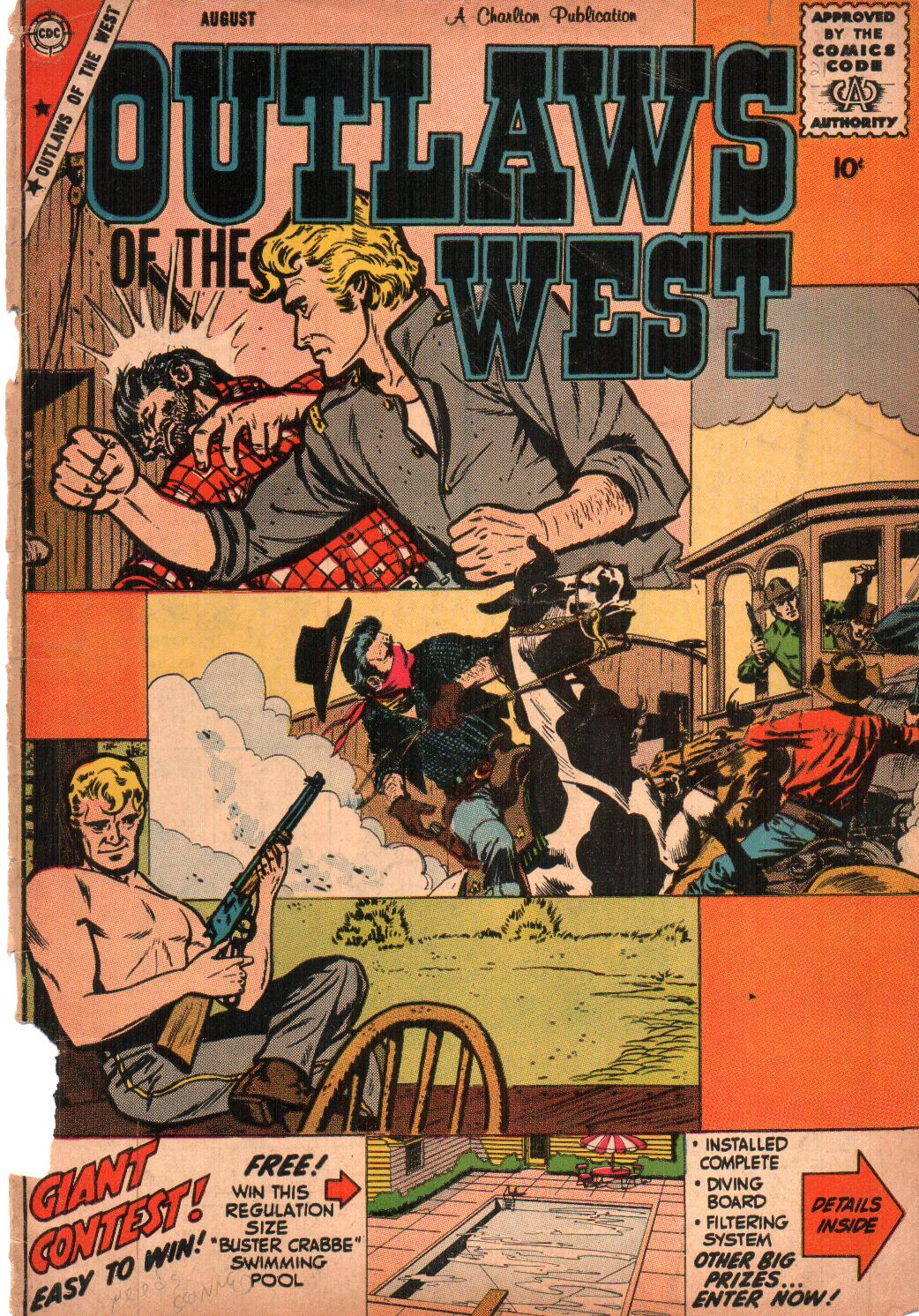 Read online Outlaws of the West comic -  Issue #21 - 1