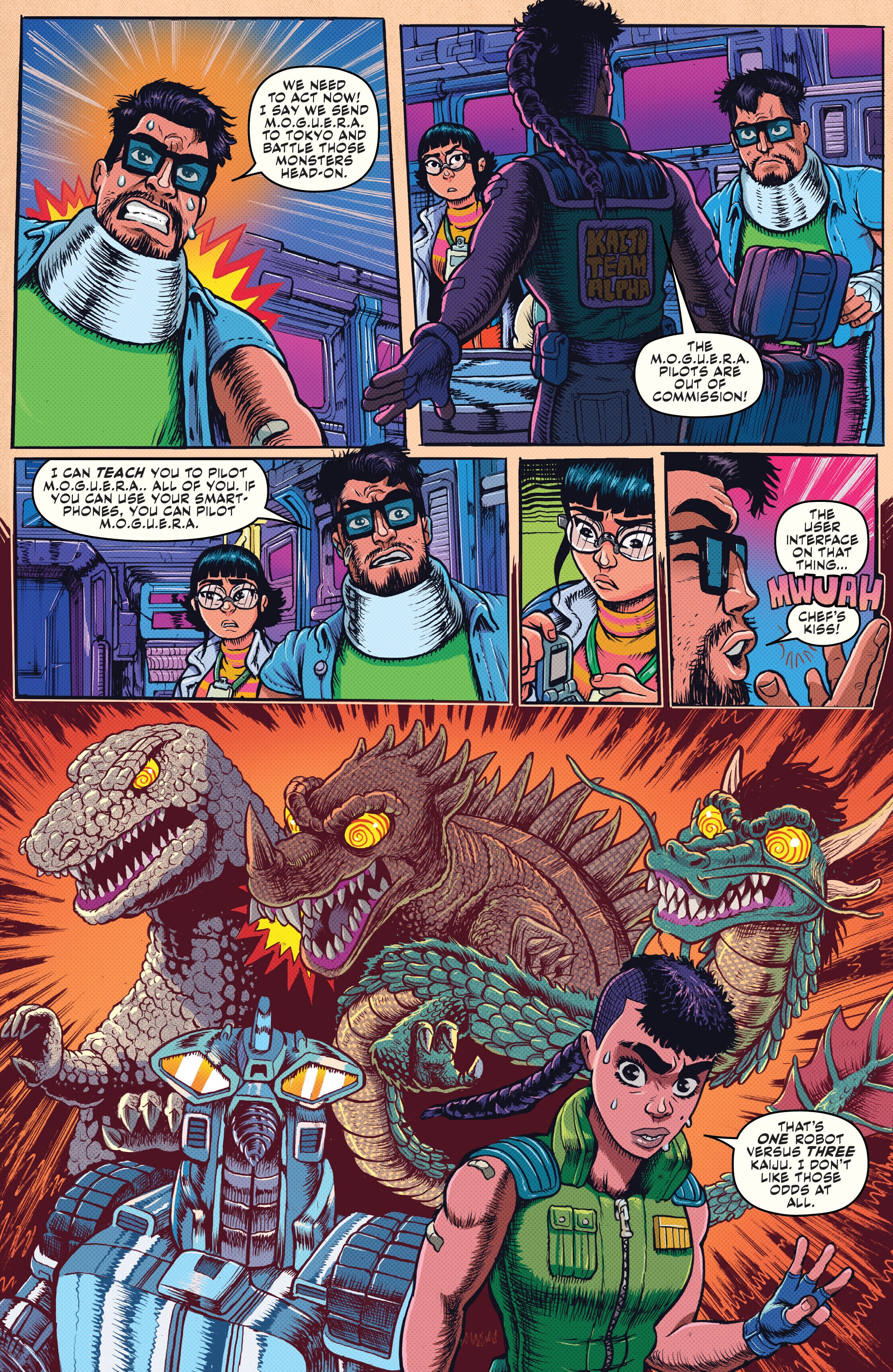 Read online Godzilla: War for Humanity comic -  Issue #3 - 9
