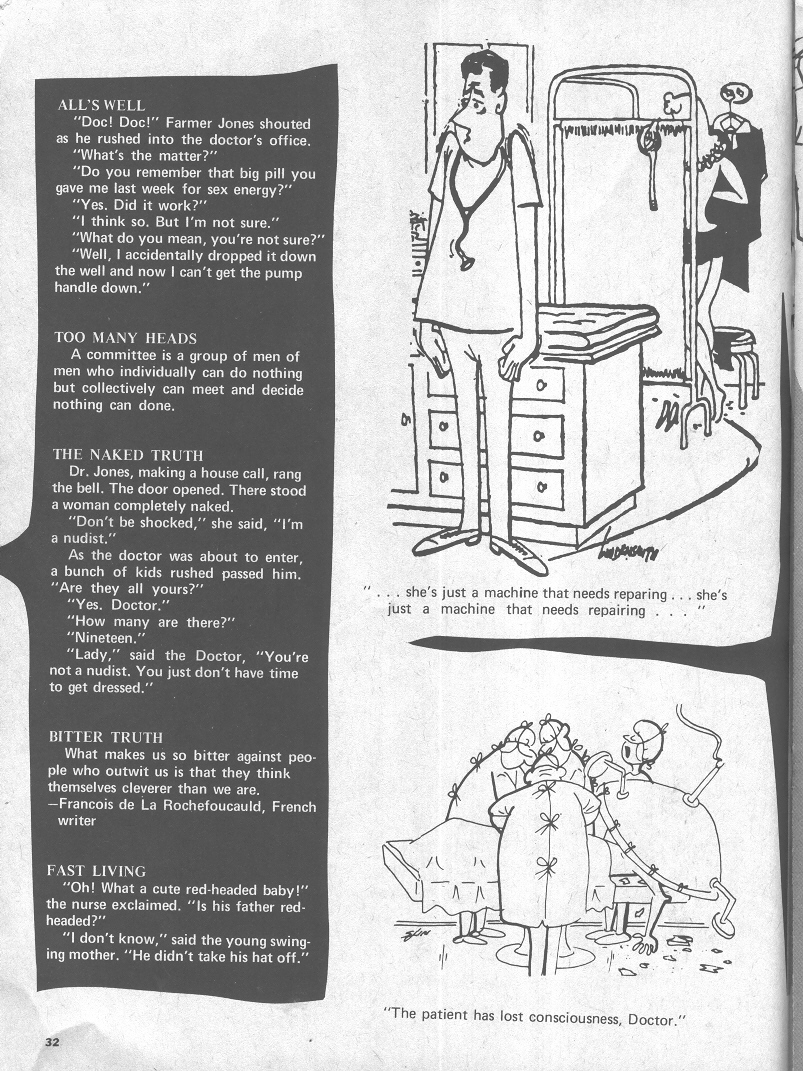 Read online Cartoons and Gags comic -  Issue #81 - 32