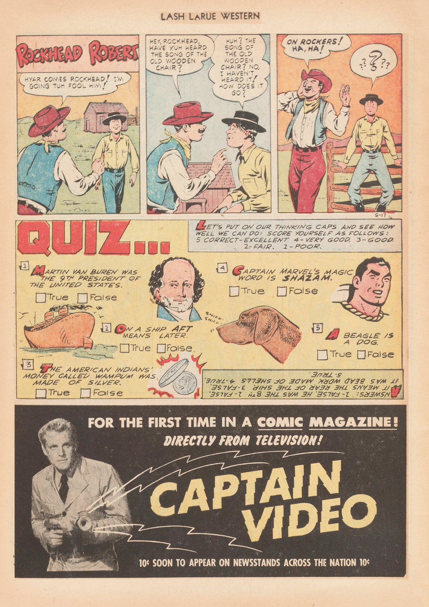 Read online Lash Larue Western (1949) comic -  Issue #12 - 33