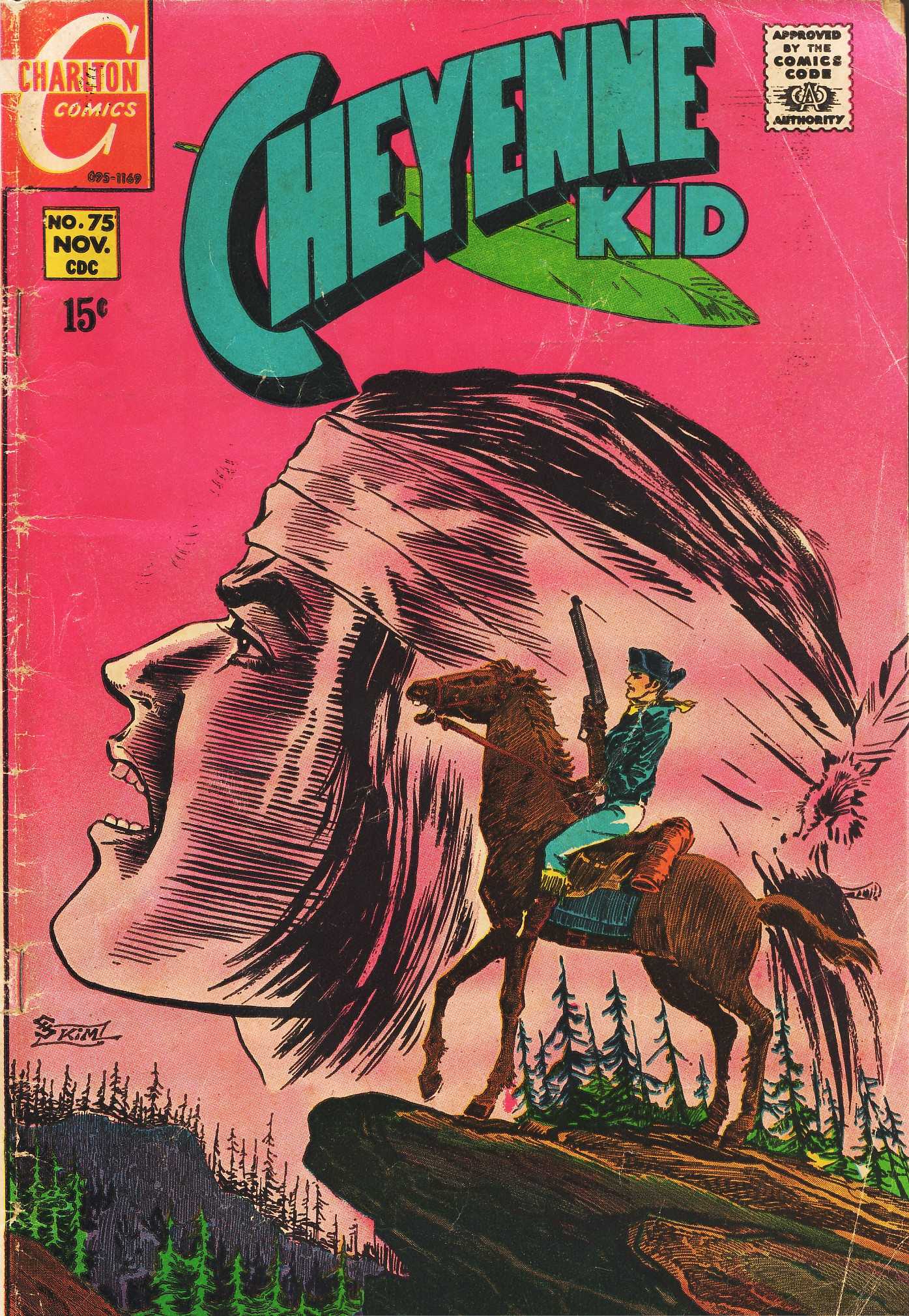 Read online Cheyenne Kid comic -  Issue #75 - 1