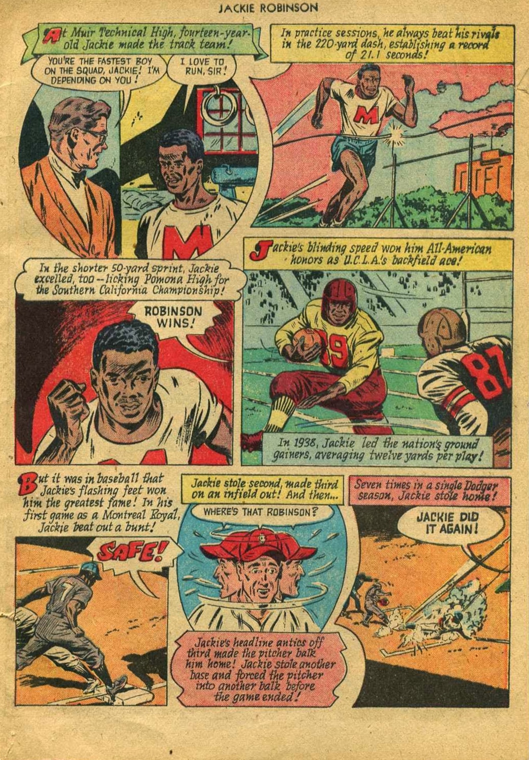 Read online Jackie Robinson comic -  Issue #3 - 29