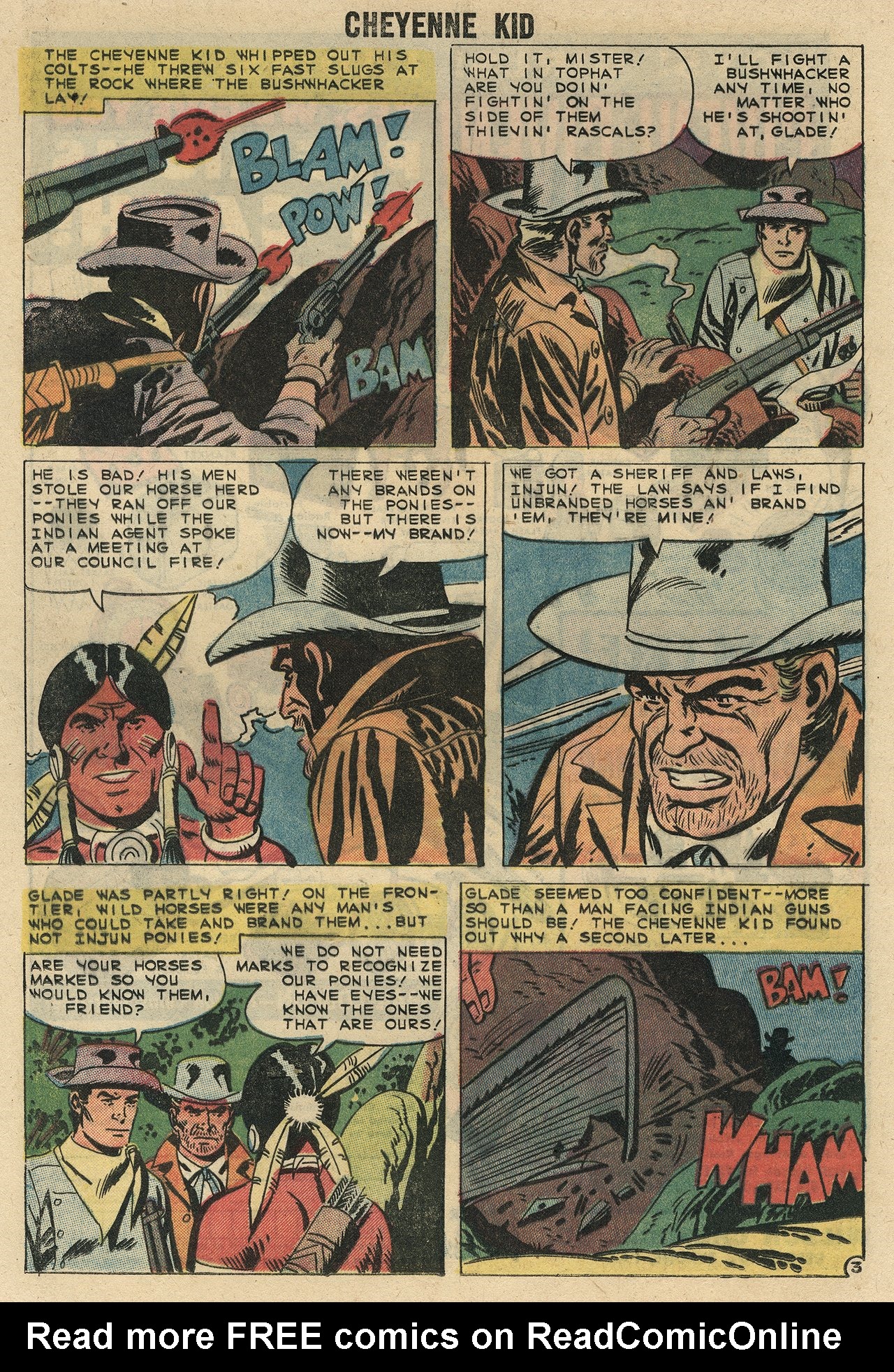 Read online Cheyenne Kid comic -  Issue #18 - 16
