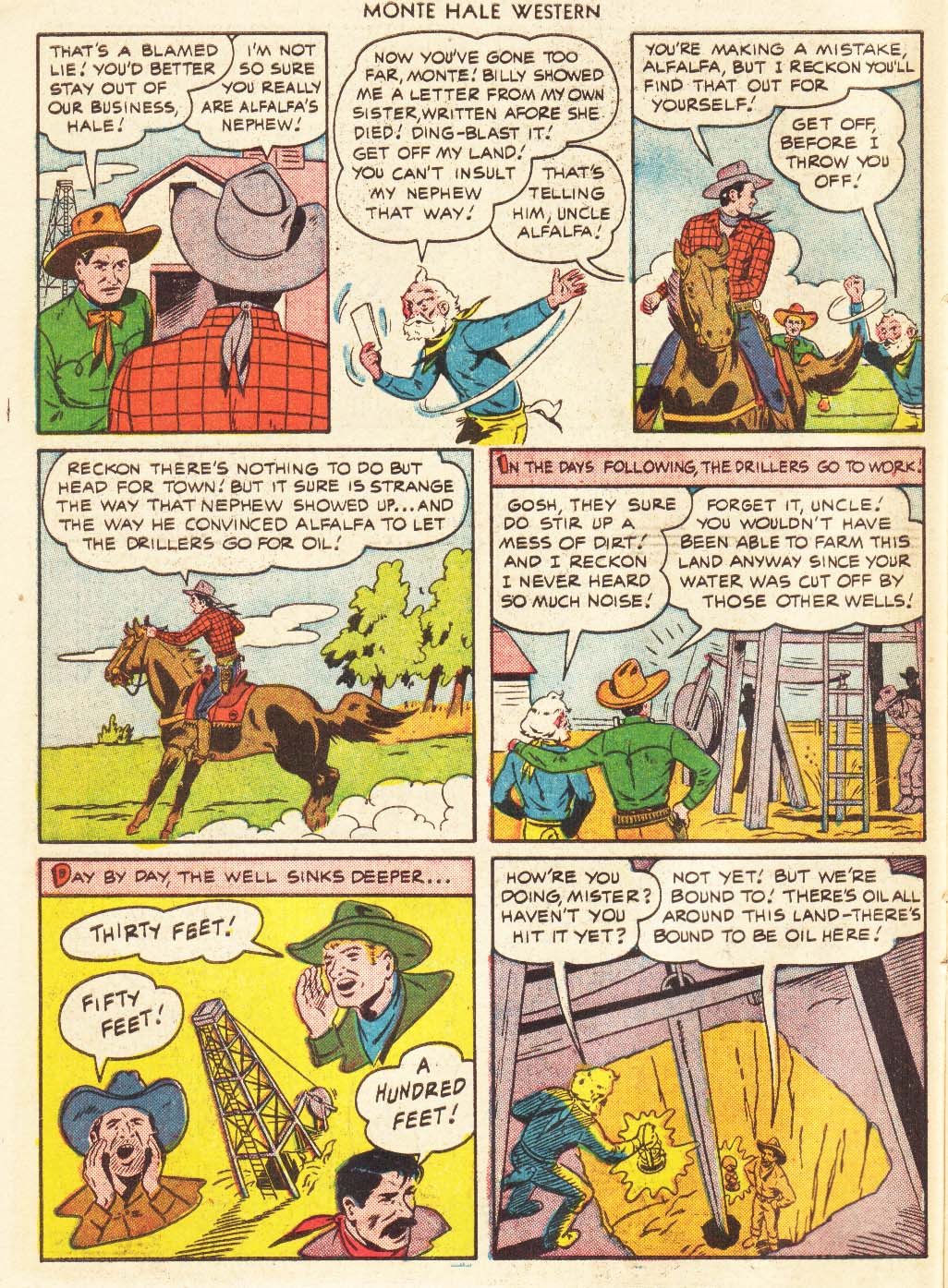 Read online Monte Hale Western comic -  Issue #56 - 21