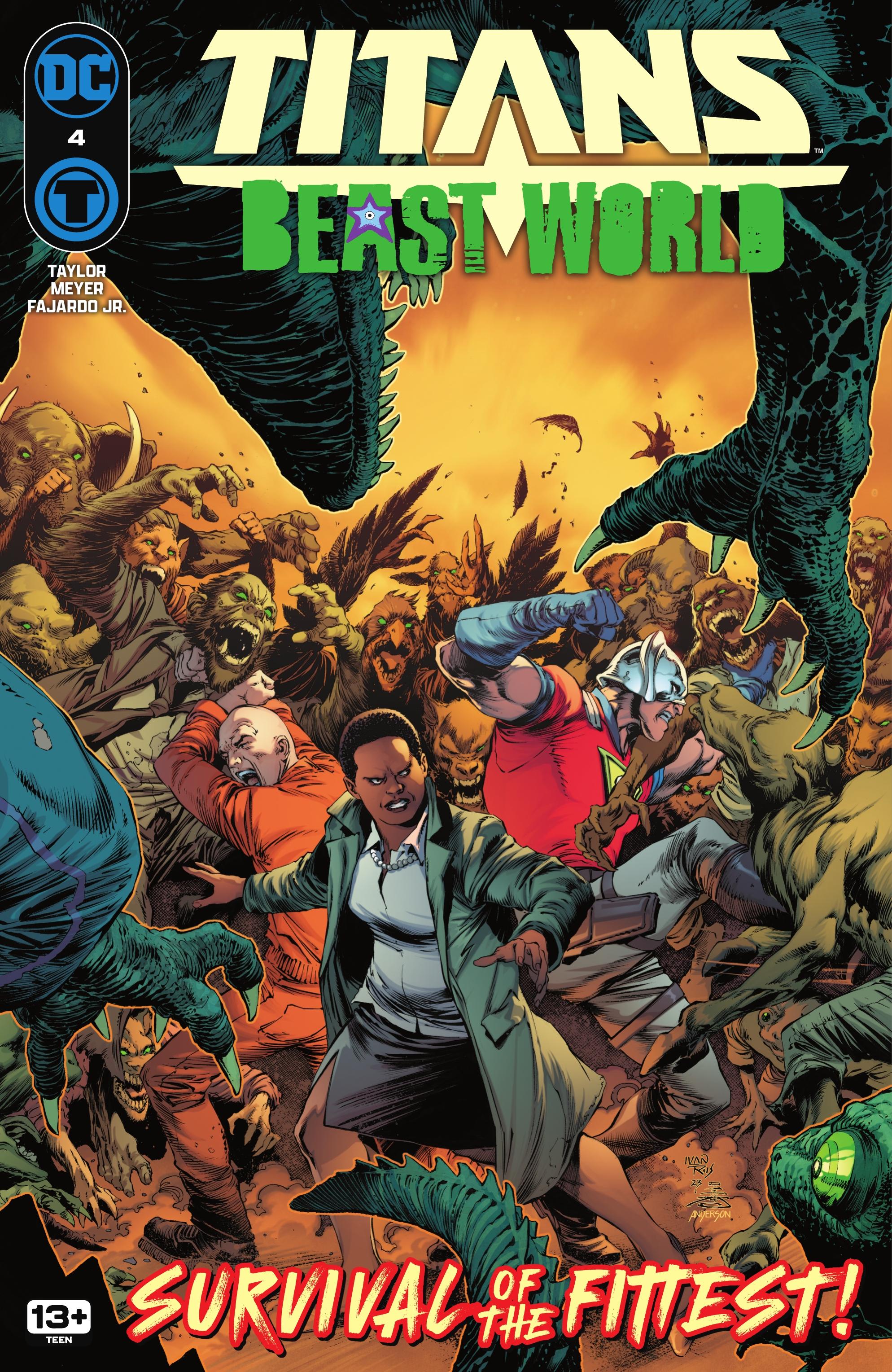 Read online Titans: Beast World comic -  Issue #4 - 1