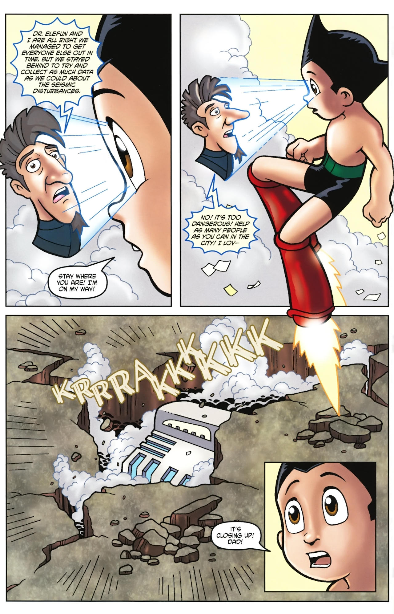 Read online Astro Boy: The Movie: Official Movie Prequel comic -  Issue #1 - 17