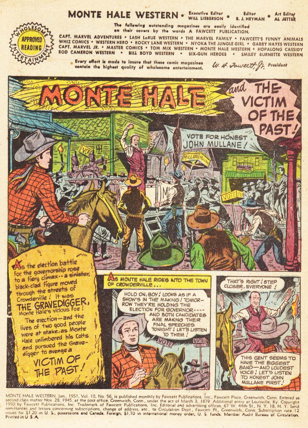 Read online Monte Hale Western comic -  Issue #56 - 3