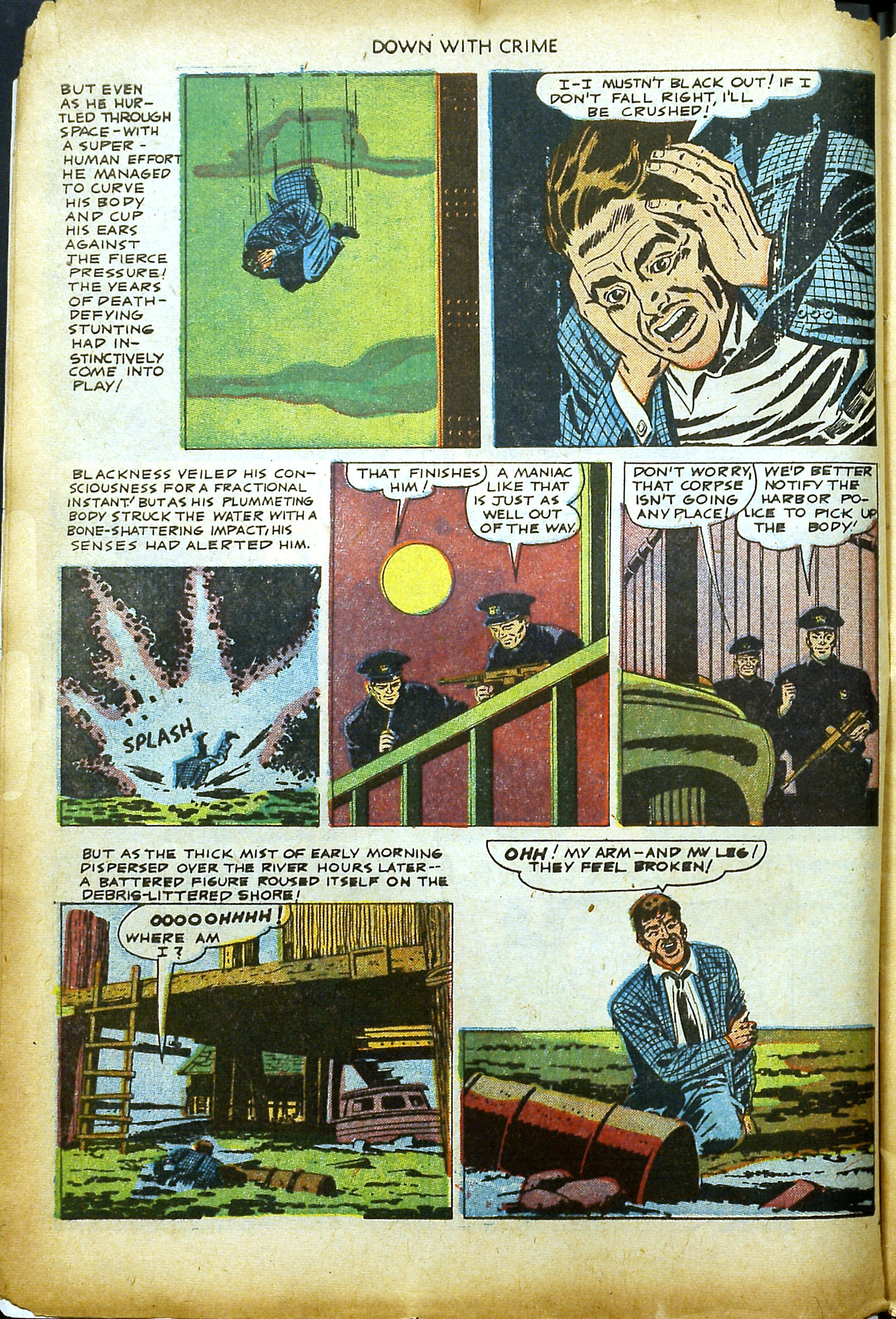 Read online Down With Crime comic -  Issue #1 - 8