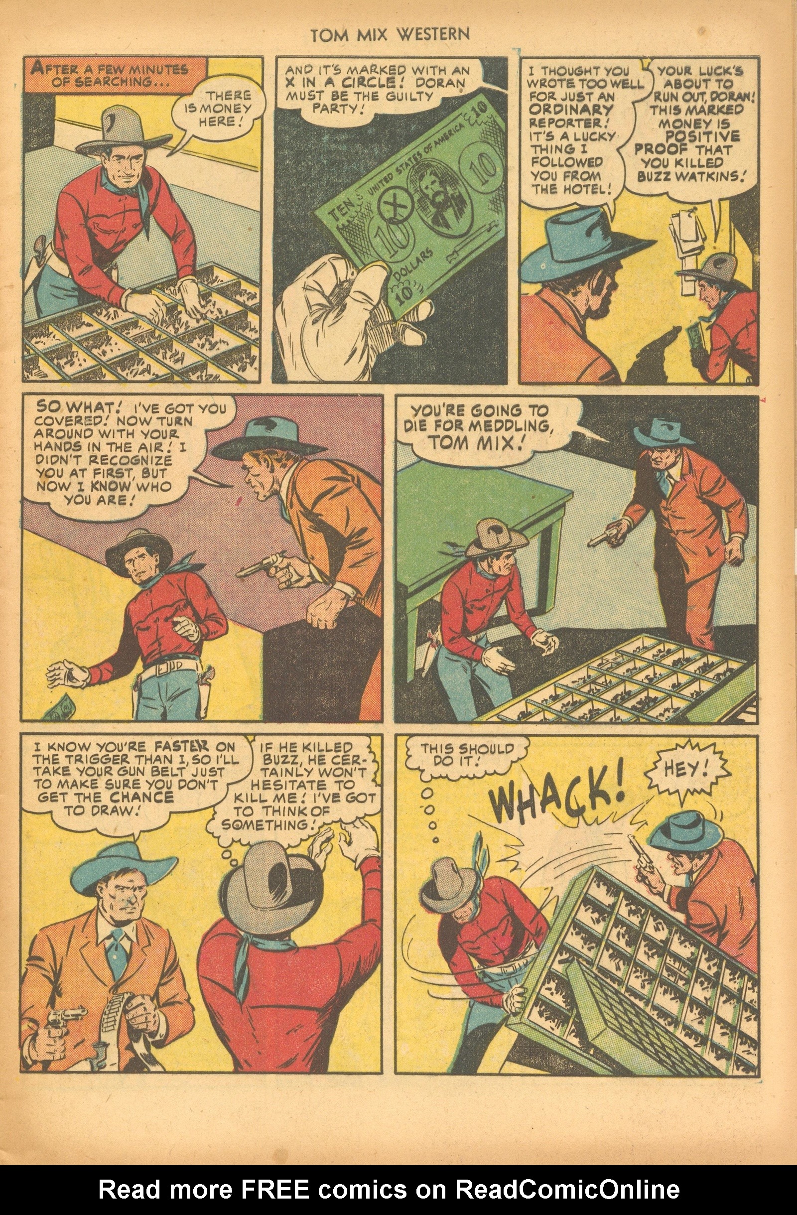 Read online Tom Mix Western (1948) comic -  Issue #46 - 9