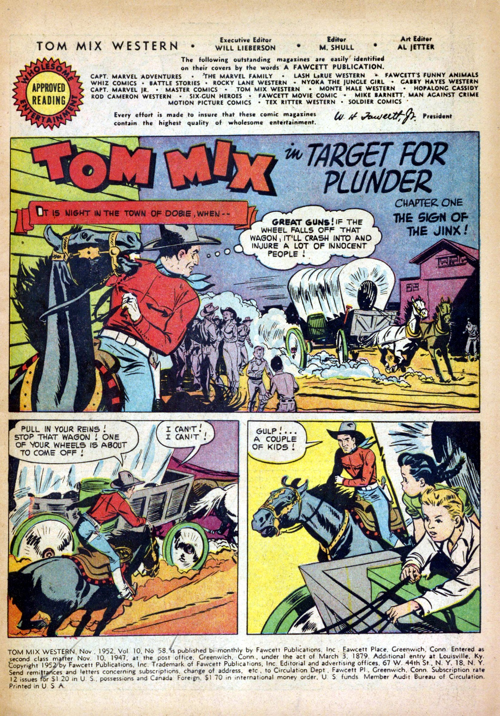 Read online Tom Mix Western (1948) comic -  Issue #58 - 3