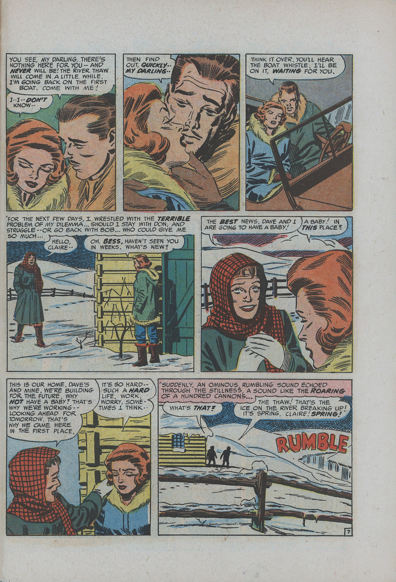 Read online Young Love (1949) comic -  Issue #57 - 31