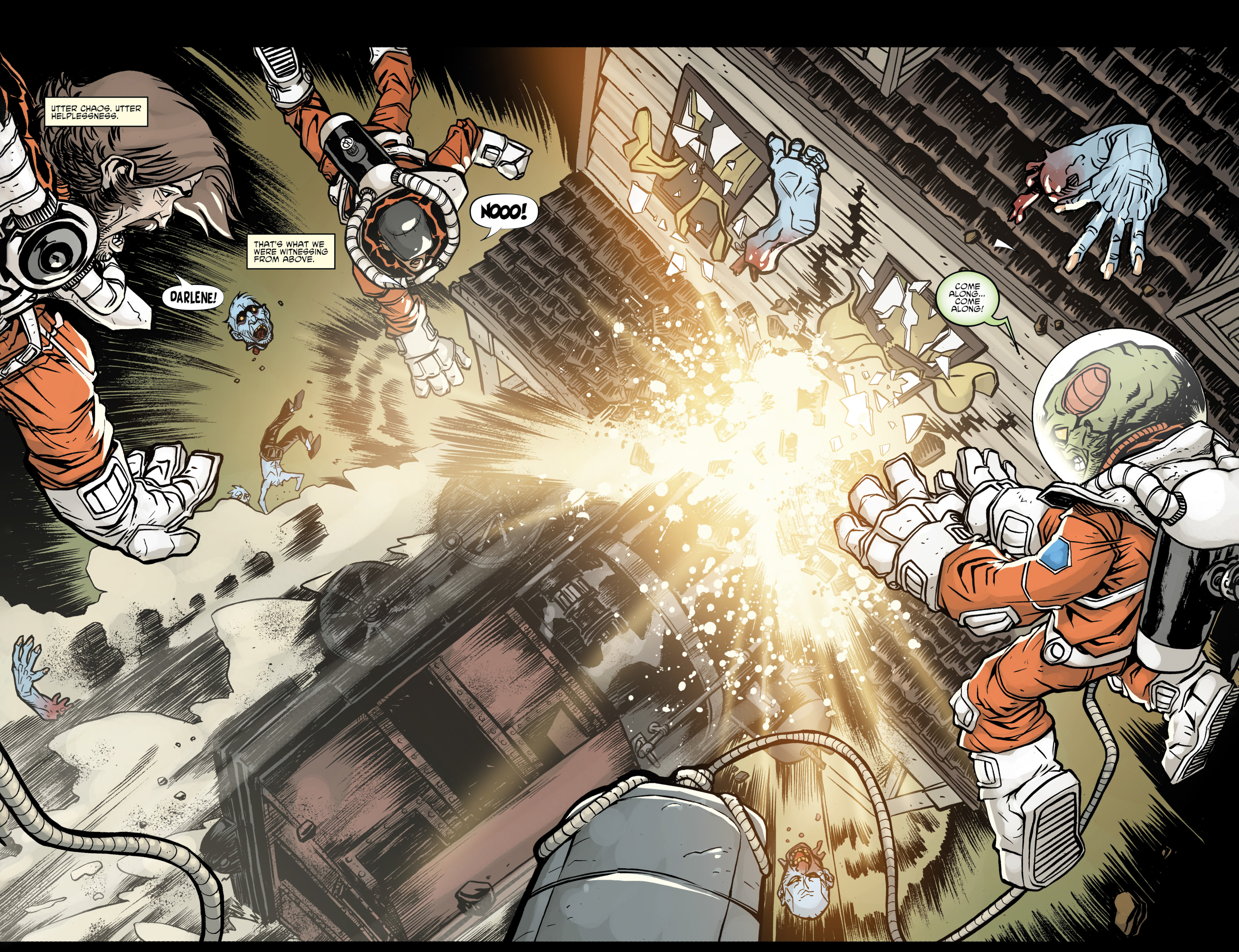 Read online The Colonized: Zombies vs. Aliens comic -  Issue # TPB - 70