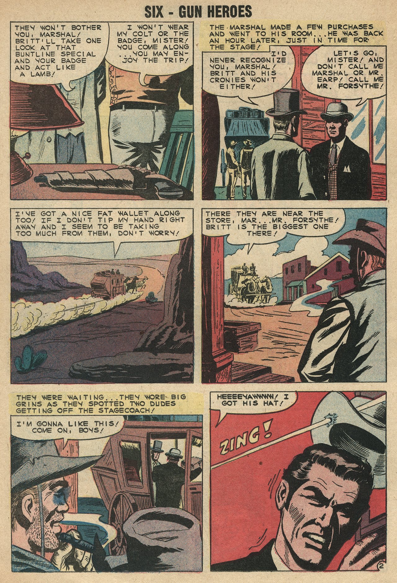 Read online Six-Gun Heroes comic -  Issue #53 - 26